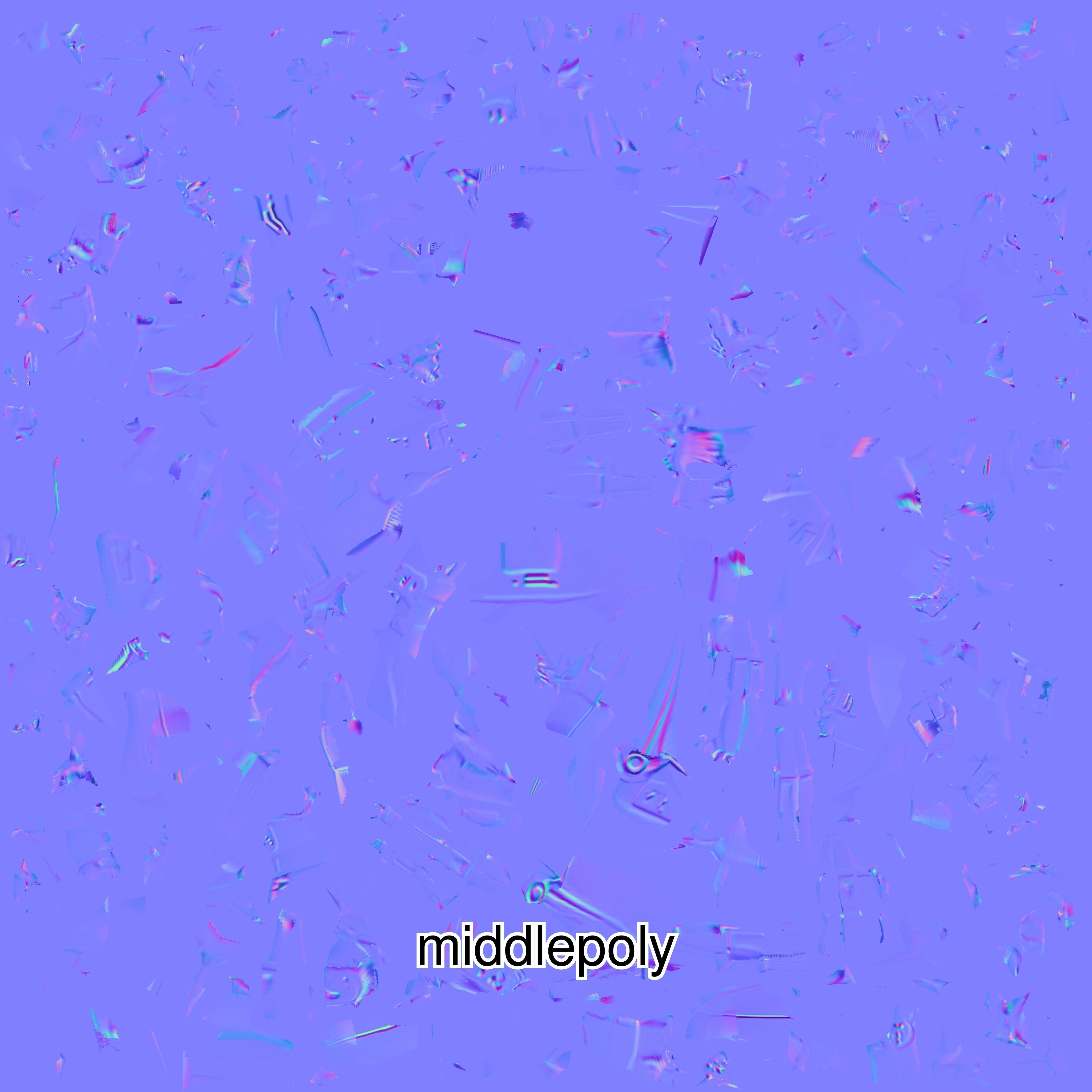 Futuristic Mechanized Spider Robot Design Low-poly 3D model_18