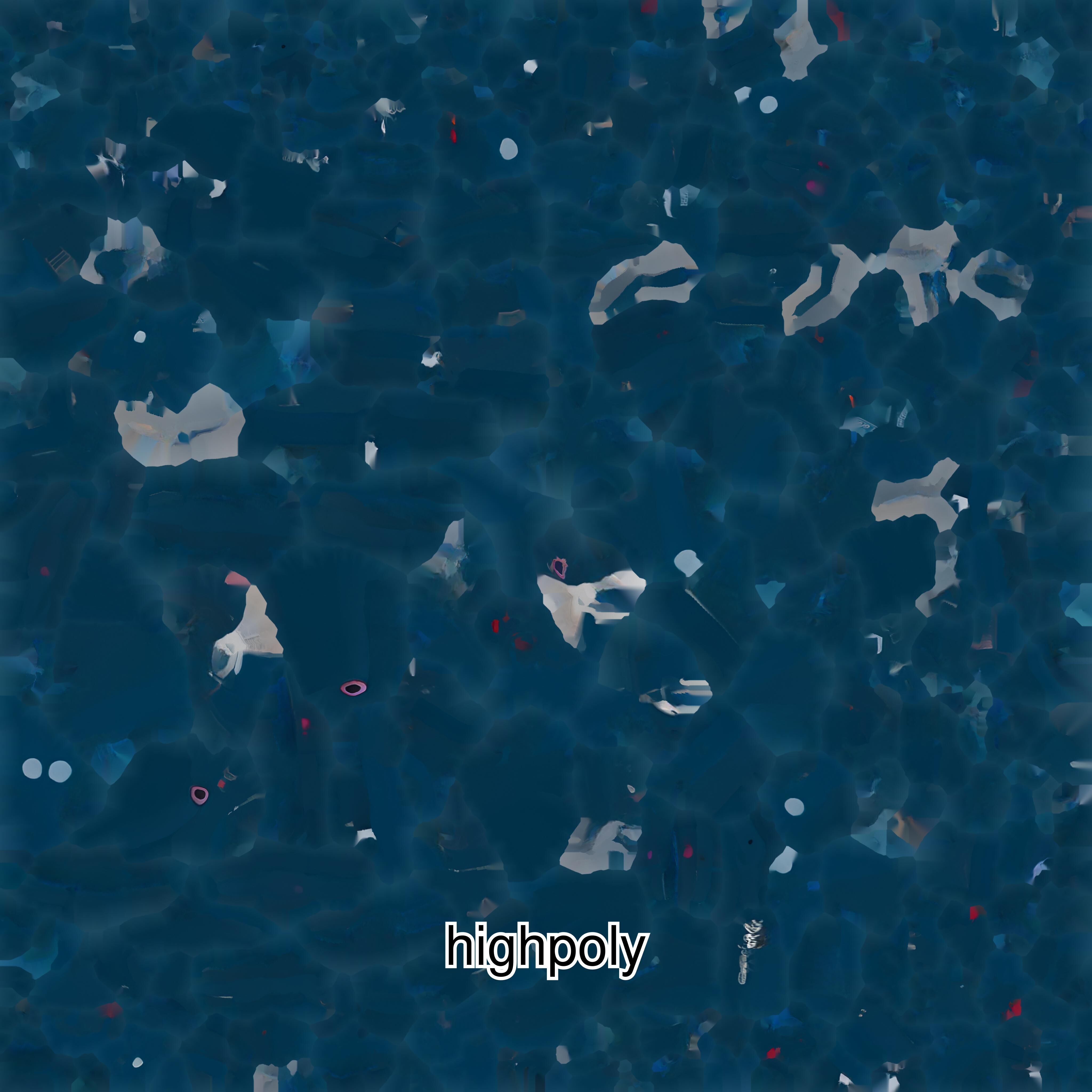 Futuristic Mechanized Spider Robot Design Low-poly 3D model_12