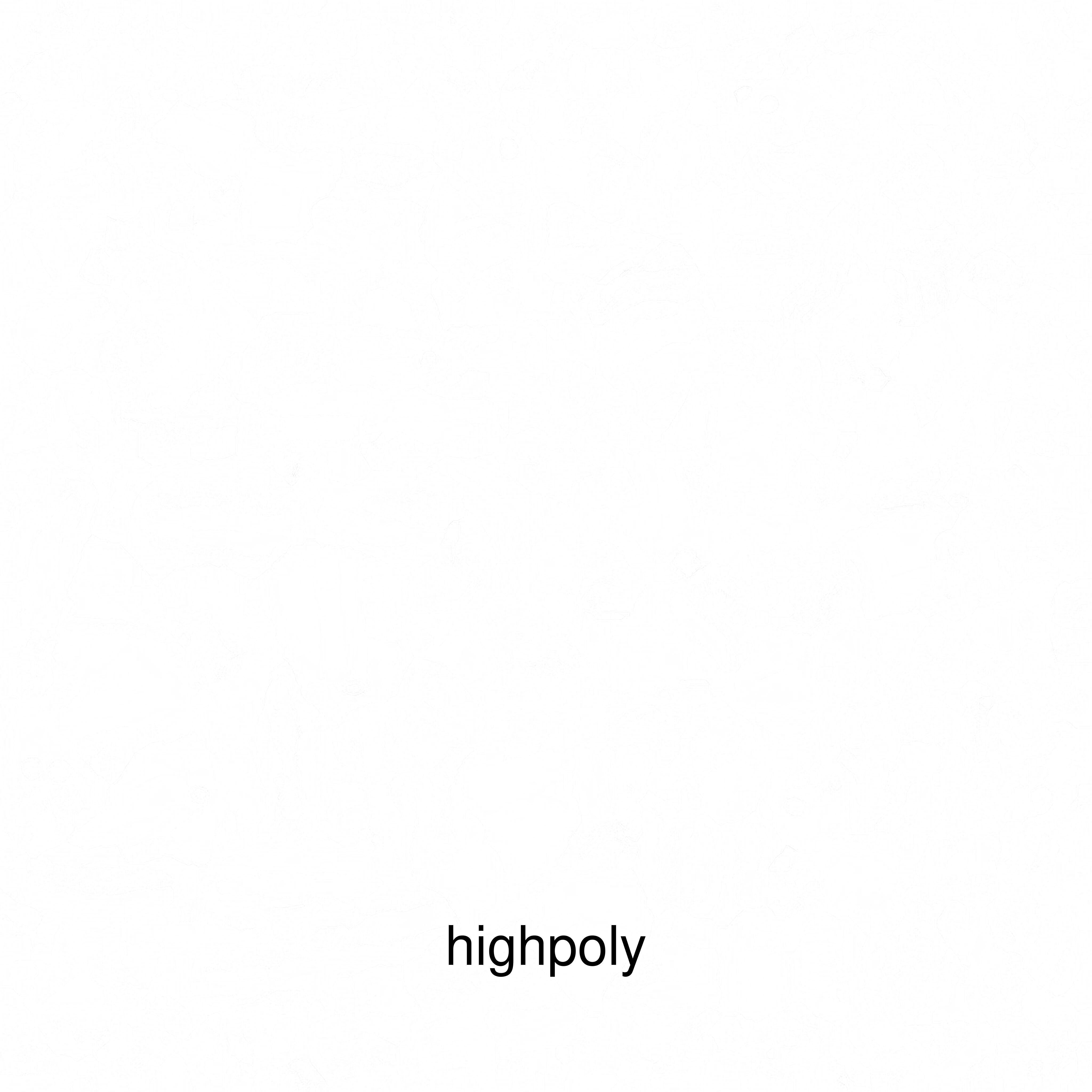 Futuristic Mechanized Spider Robot Design Low-poly 3D model_16