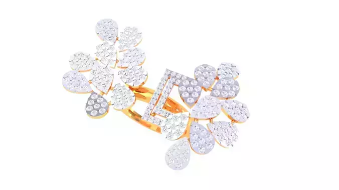 Women Ring MTL 3dm STL OBJ FBX Details