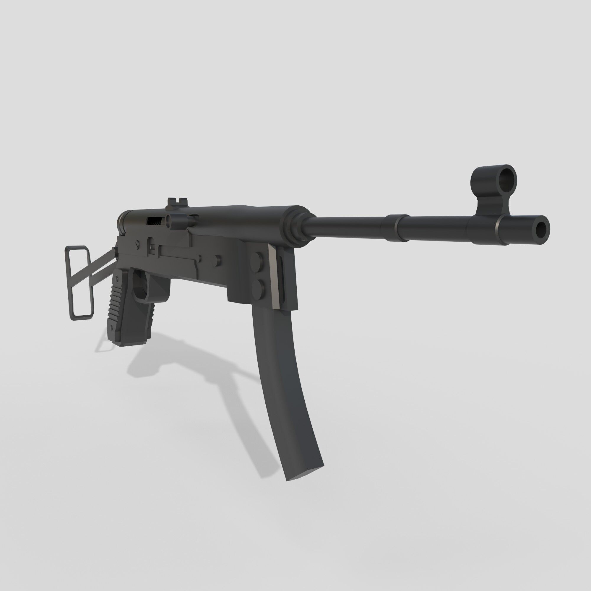 yugoslav m56 3D model_2