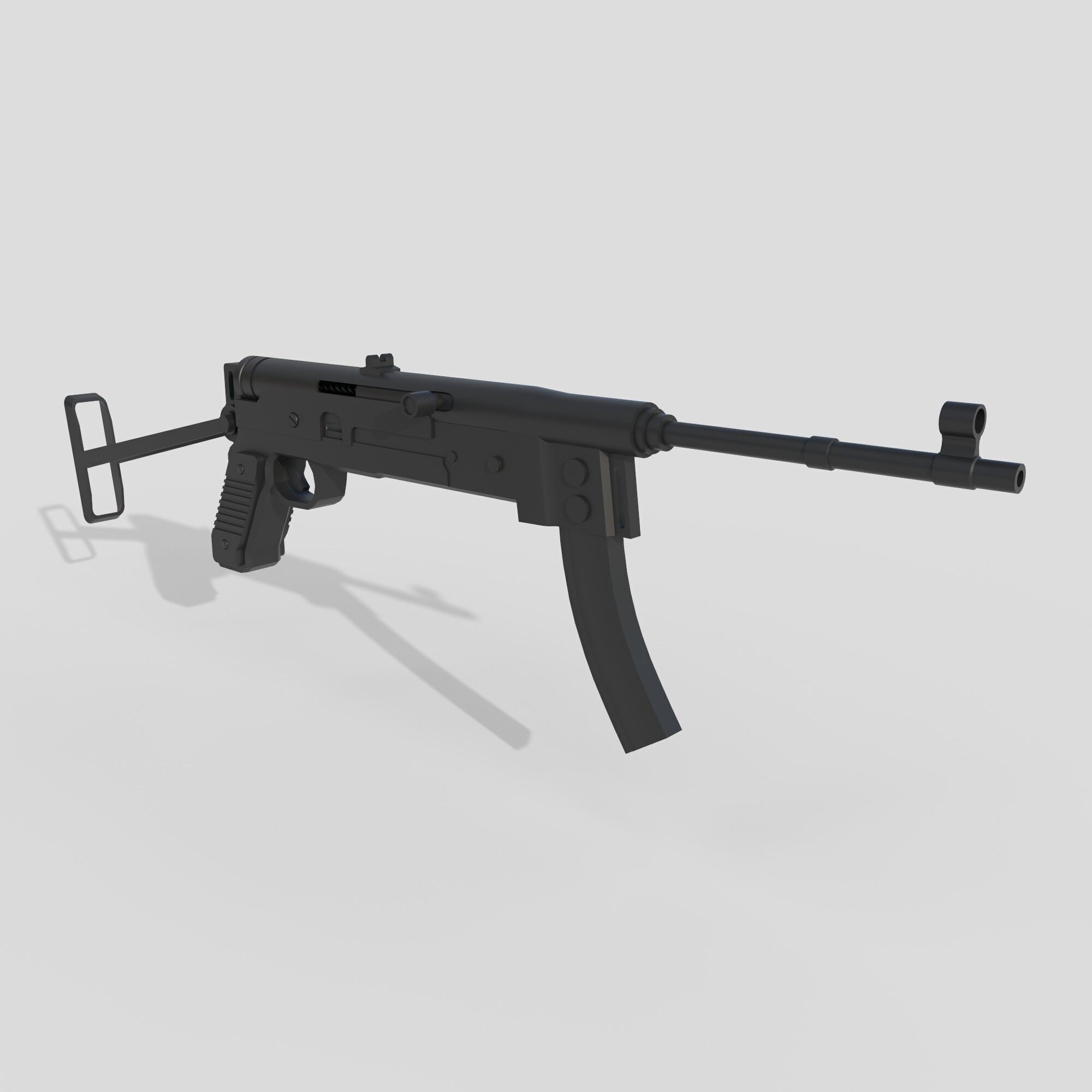 yugoslav m56 3D model_1