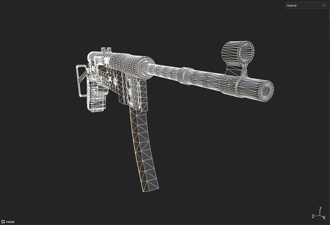 yugoslav m56 3D model_7