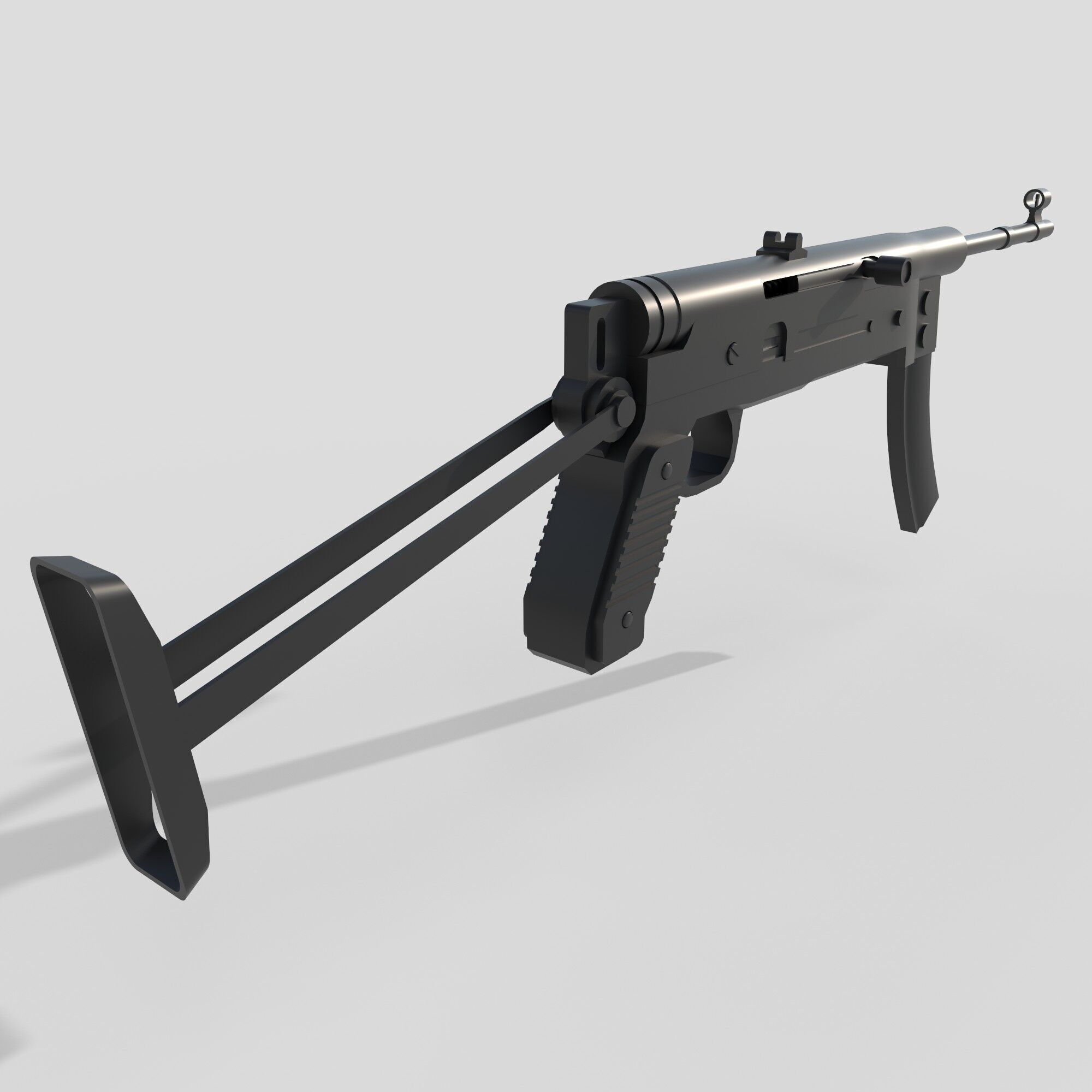 yugoslav m56 3D model_3