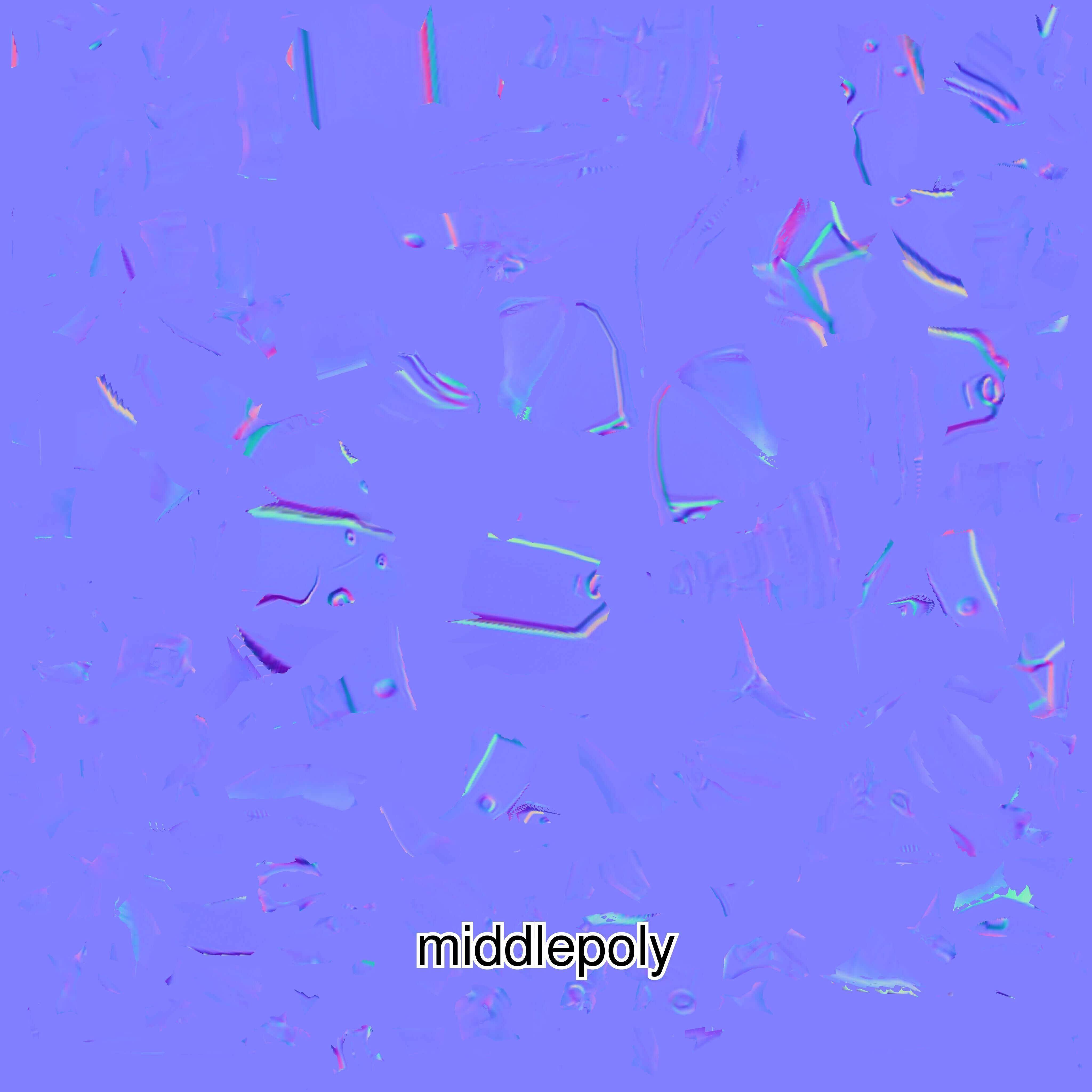 Futuristic Robotic Cockroach Model Low-poly 3D model_18