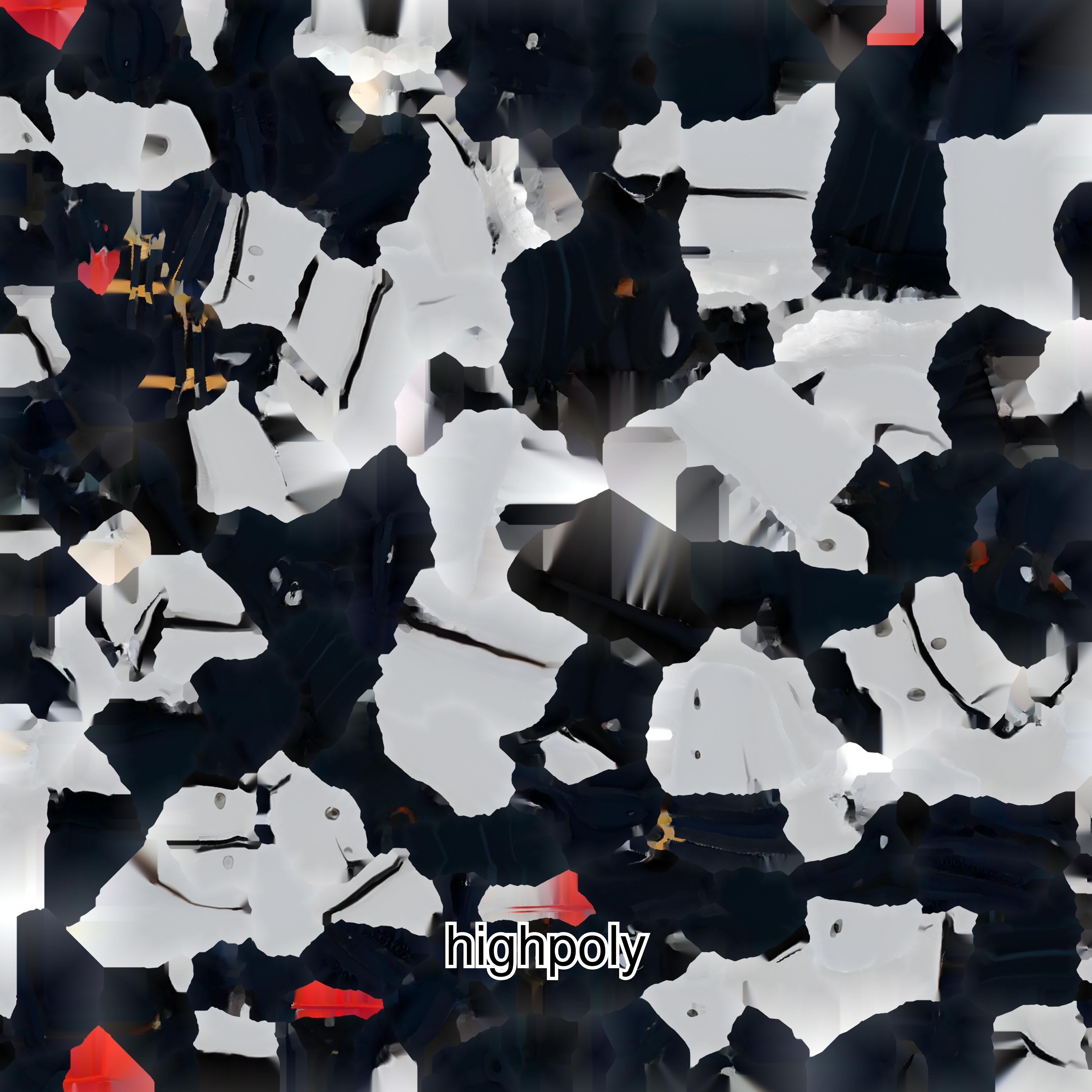 Futuristic Robotic Cockroach Model Low-poly 3D model_12