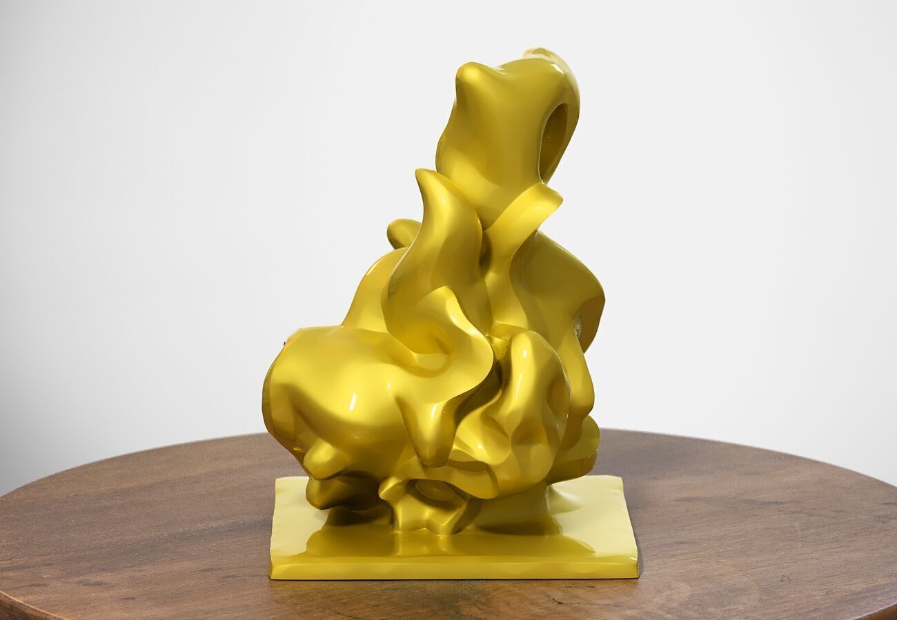 Modern abstract skull robot form Modern abstract skull tobot  3D print model_1