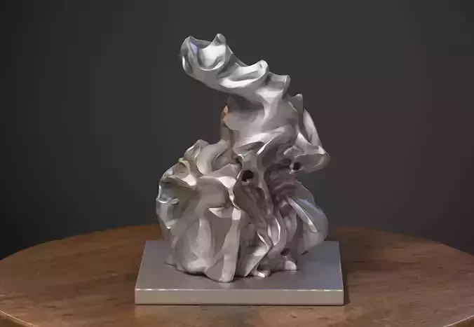 Modern abstract form  Modern abstract 3d print shape