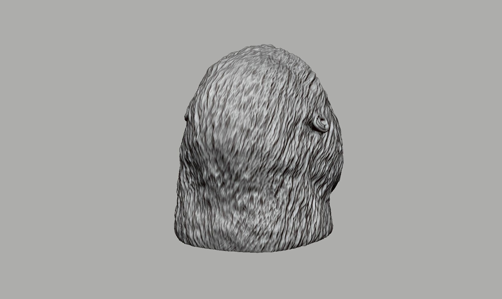 gorilla headphone stand Headset Stand Perfect Gamer  3D print model_11