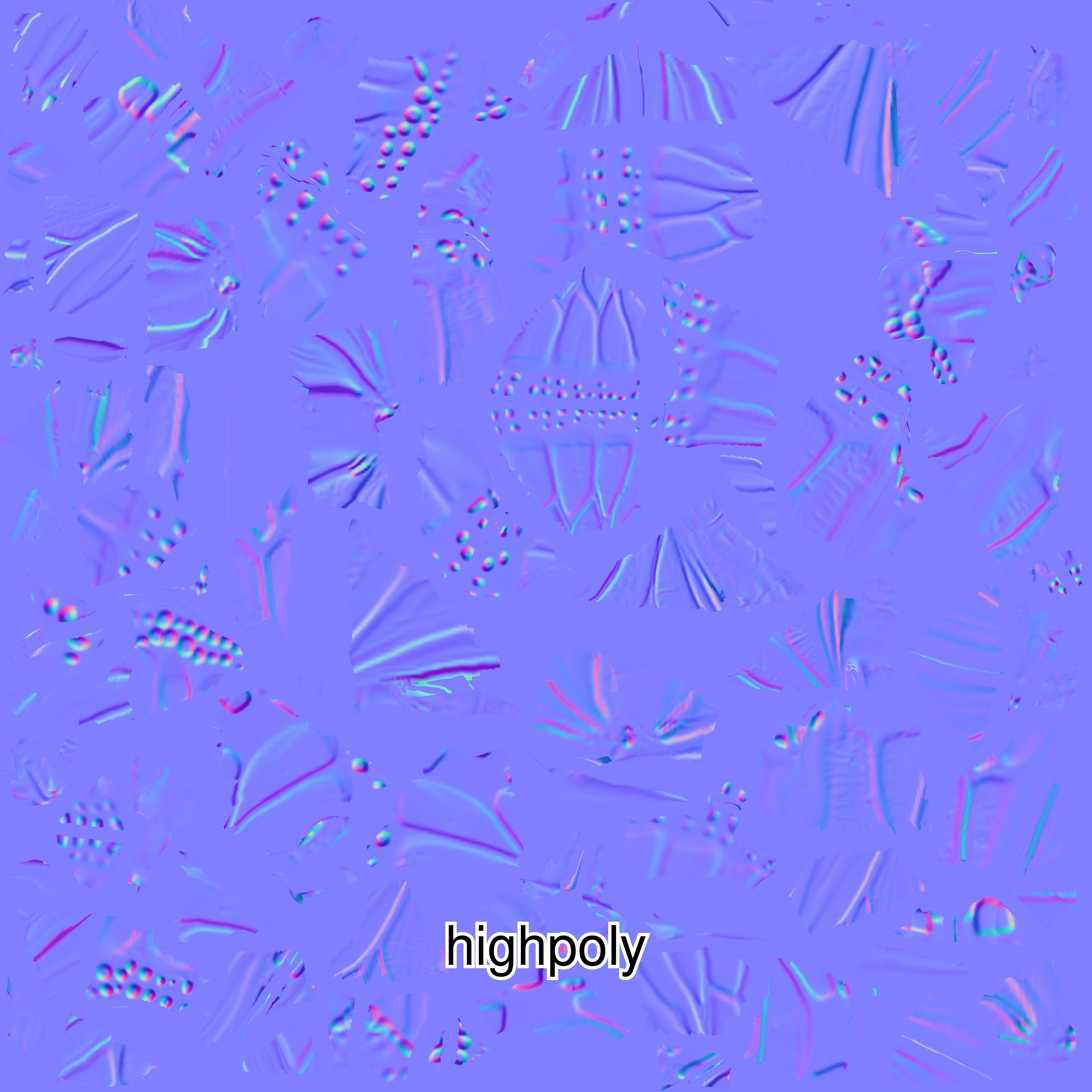 Monarch Butterfly Realistic 3D Model Low-poly 3D model_1