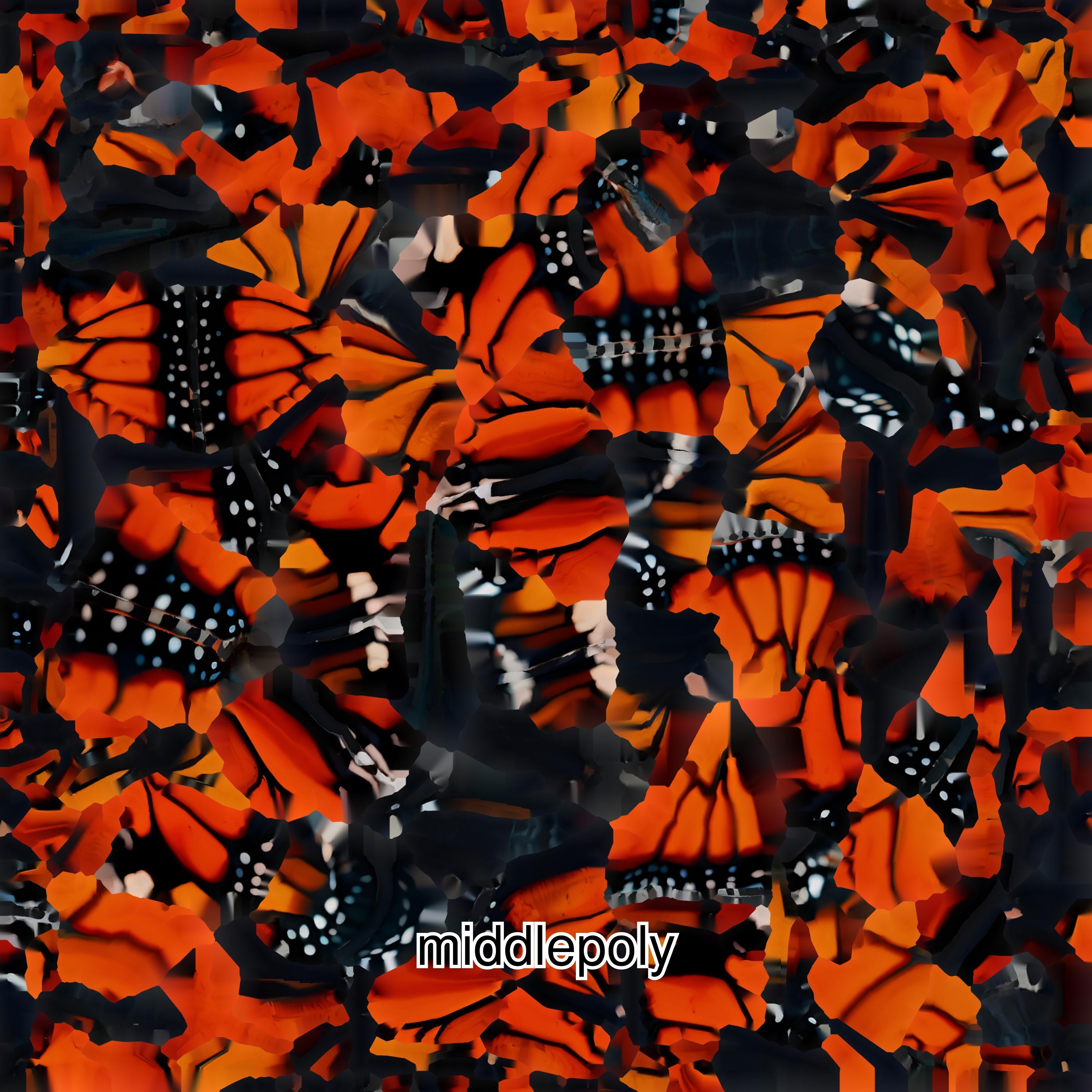 Monarch Butterfly Realistic 3D Model Low-poly 3D model_29