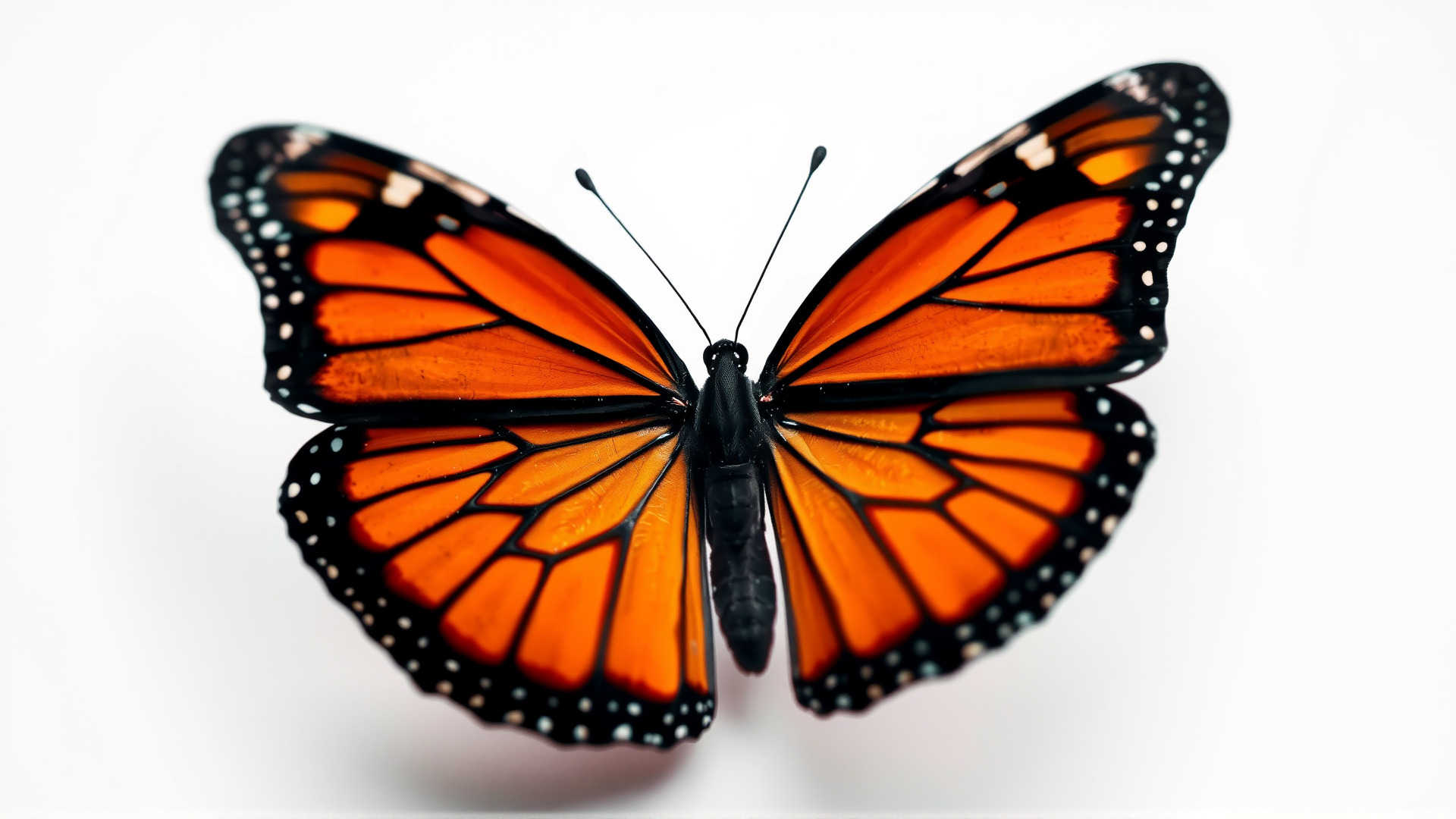Monarch Butterfly Realistic 3D Model Low-poly 3D model_3