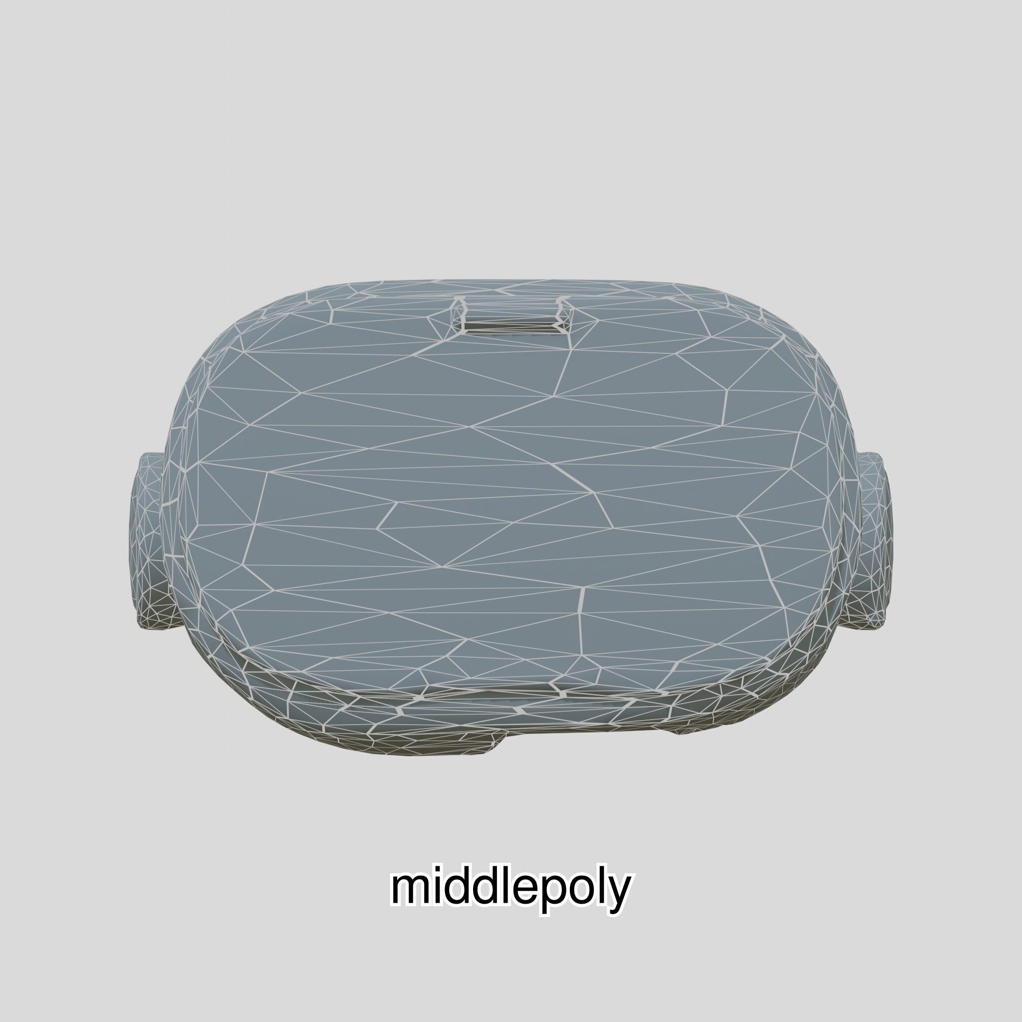 Ultra-Realistic Virtual Reality Headset Model Low-poly 3D model_24