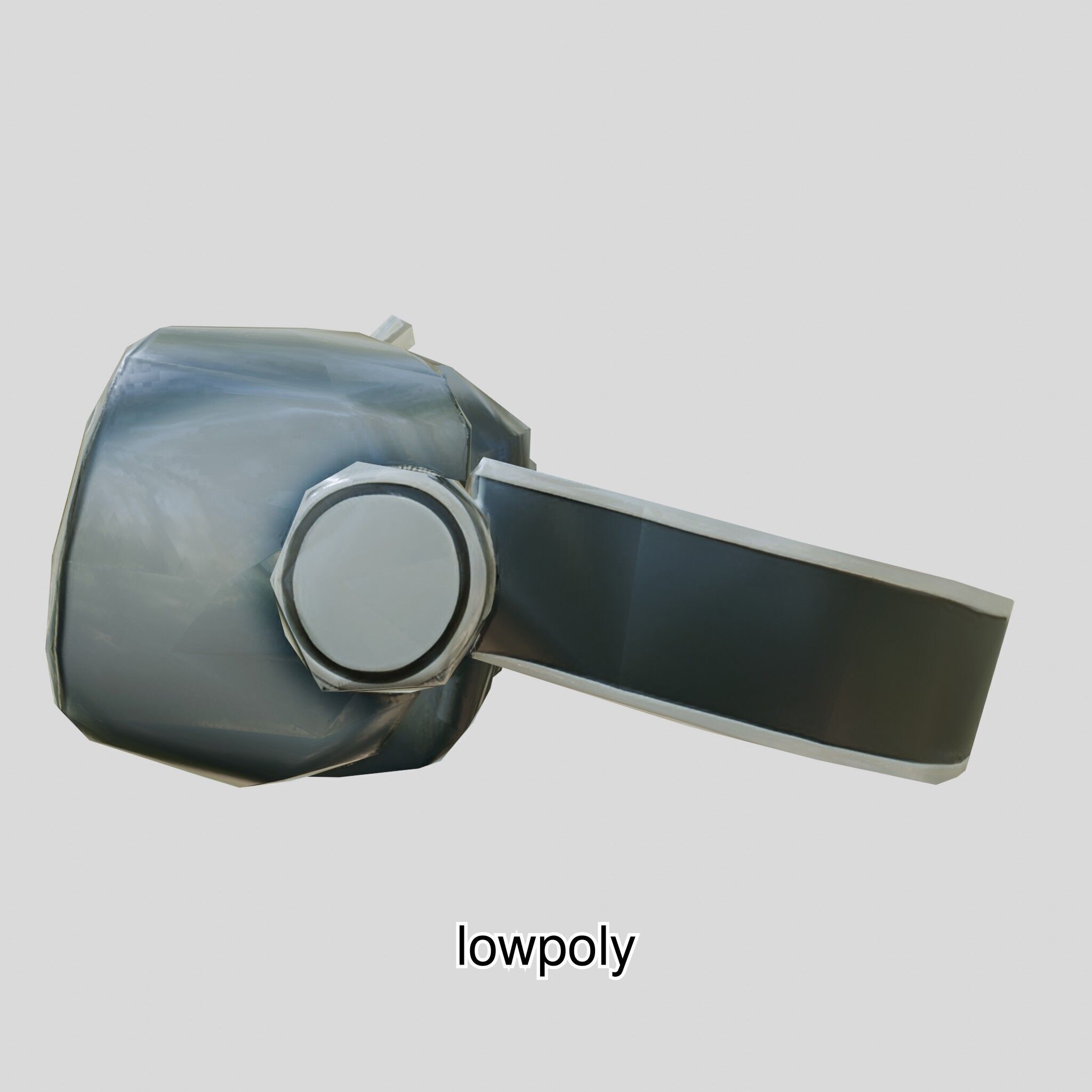 Ultra-Realistic Virtual Reality Headset Model Low-poly 3D model_40