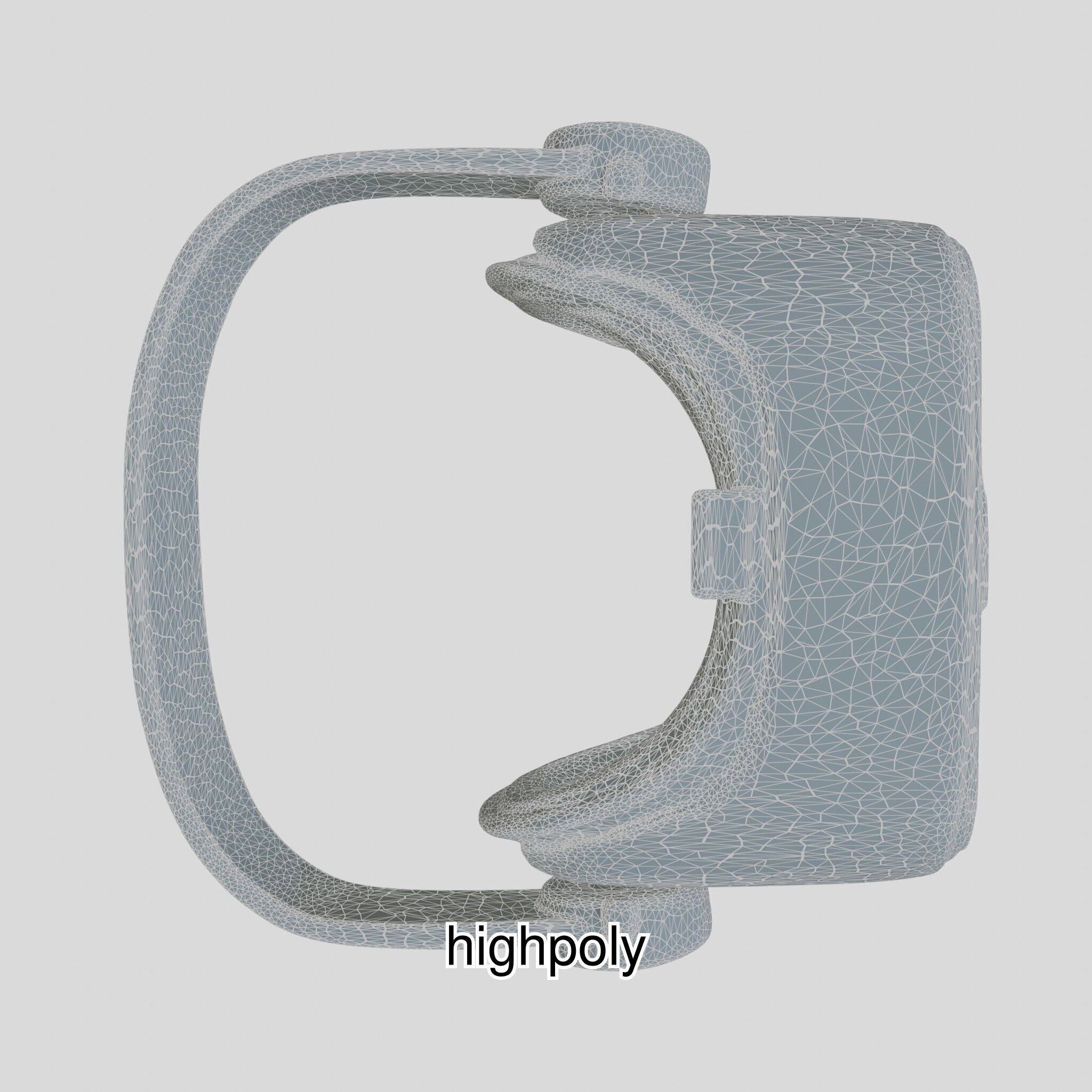 Ultra-Realistic Virtual Reality Headset Model Low-poly 3D model_5