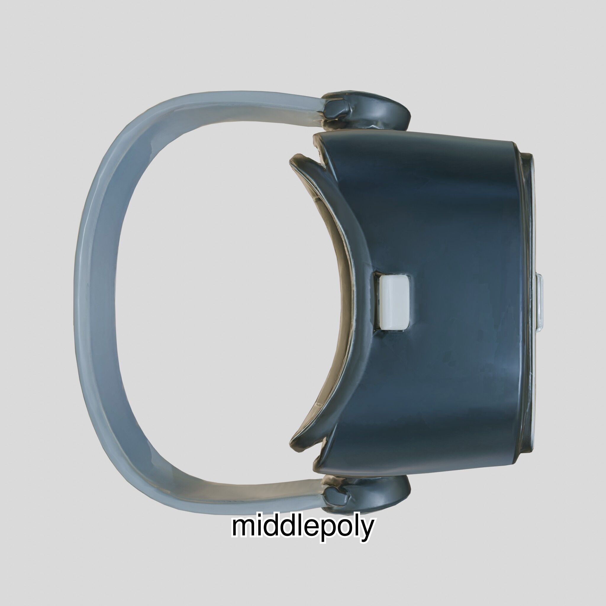 Ultra-Realistic Virtual Reality Headset Model Low-poly 3D model_25