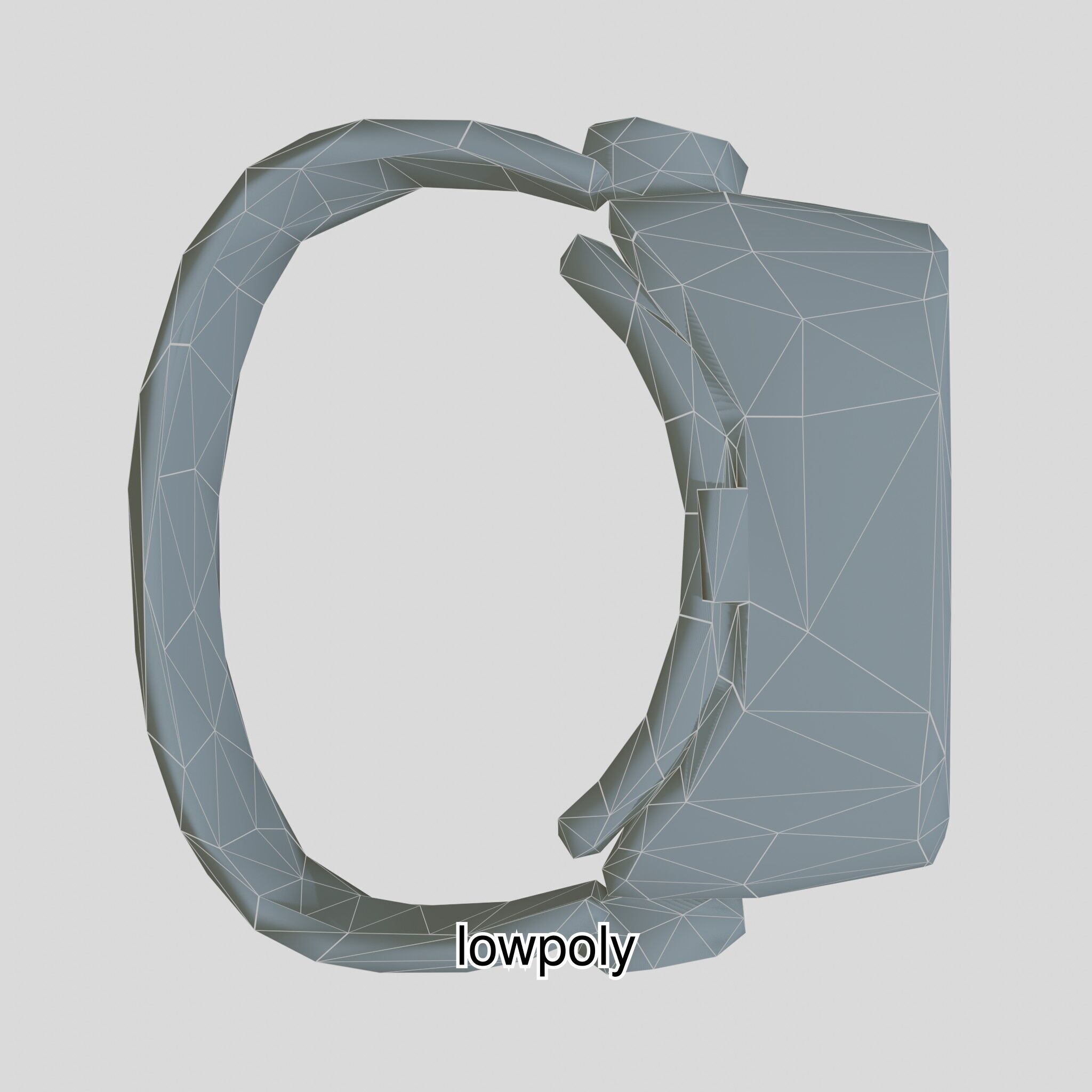 Ultra-Realistic Virtual Reality Headset Model Low-poly 3D model_38