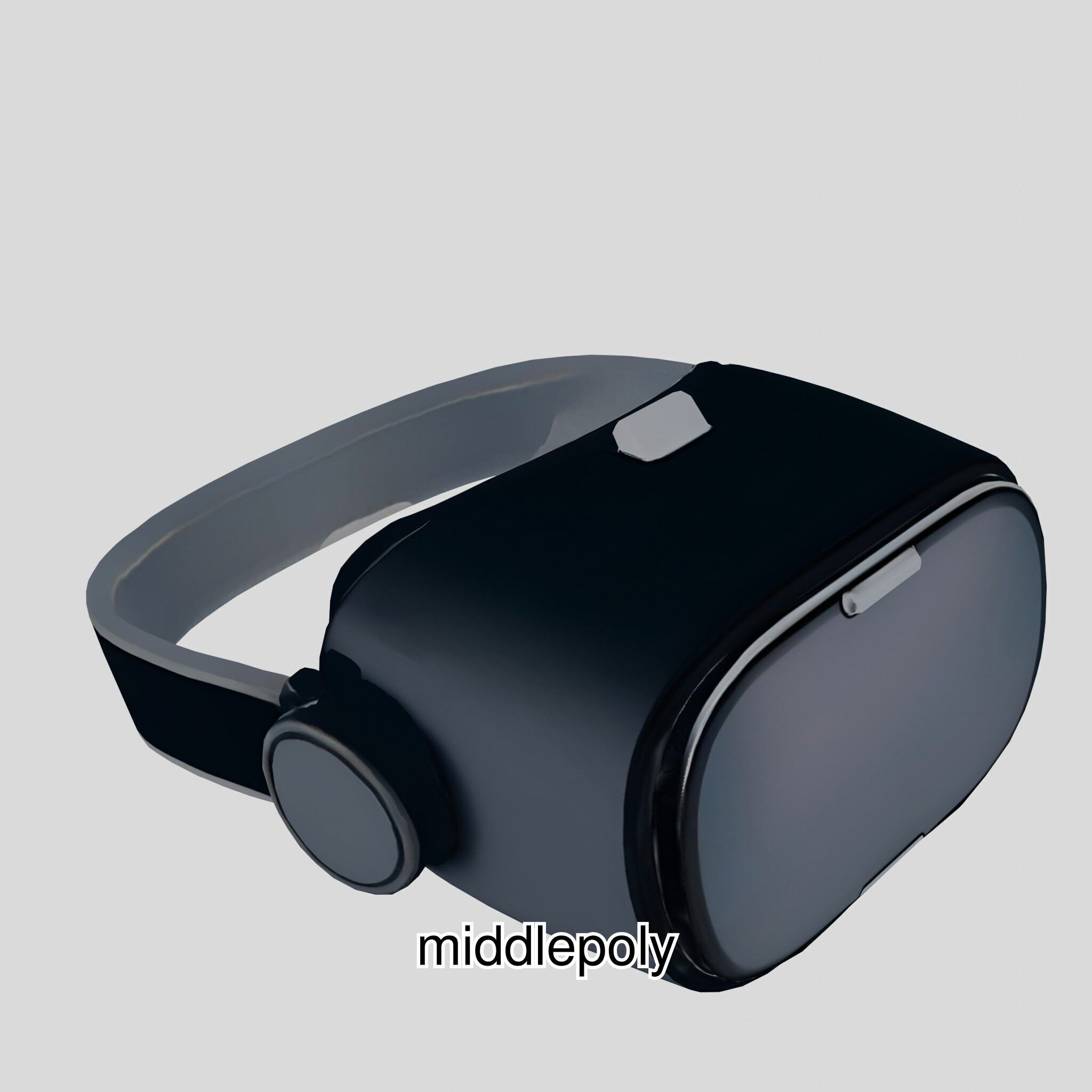 Ultra-Realistic Virtual Reality Headset Model Low-poly 3D model_30