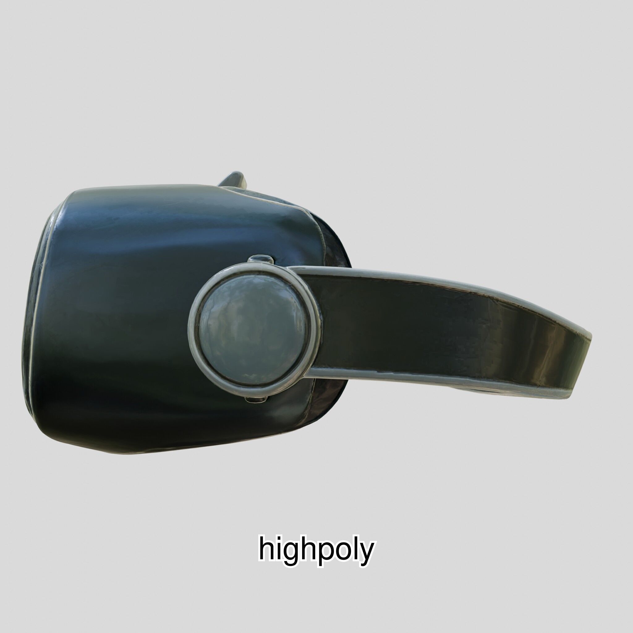 Ultra-Realistic Virtual Reality Headset Model Low-poly 3D model_6