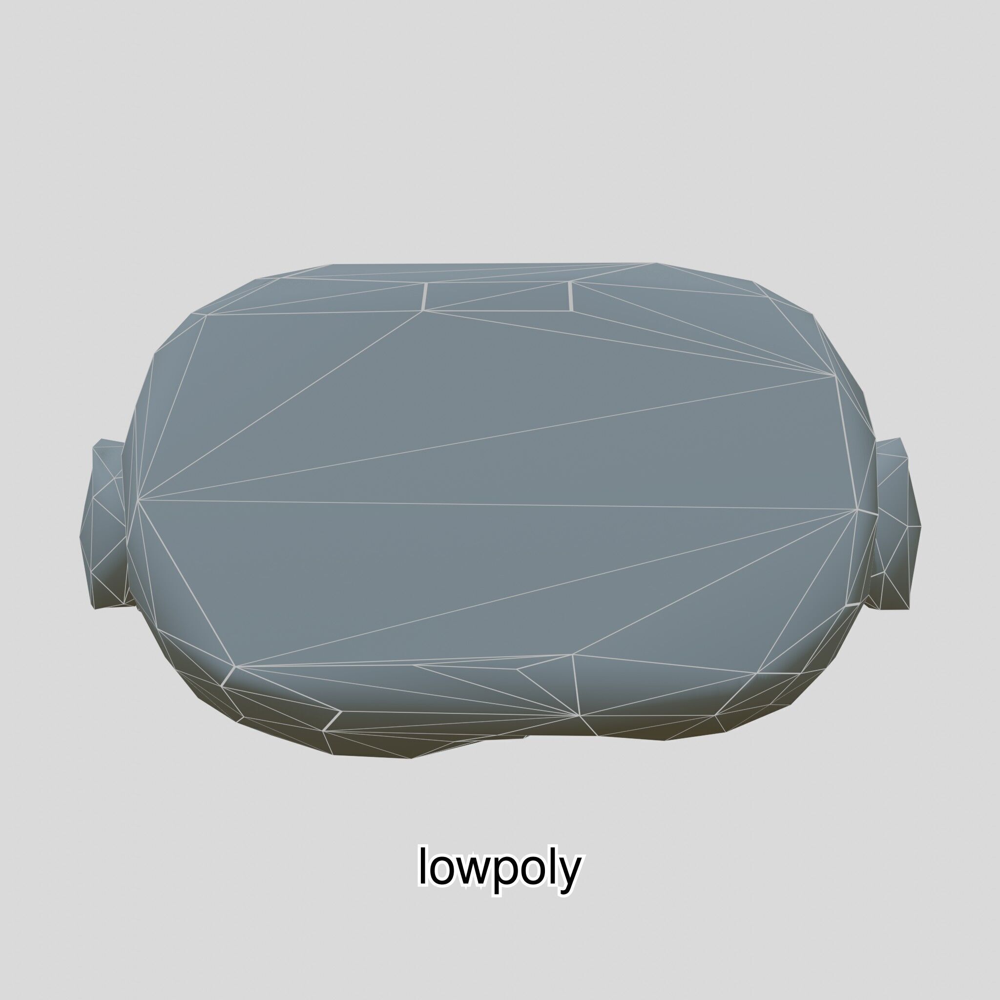 Ultra-Realistic Virtual Reality Headset Model Low-poly 3D model_39