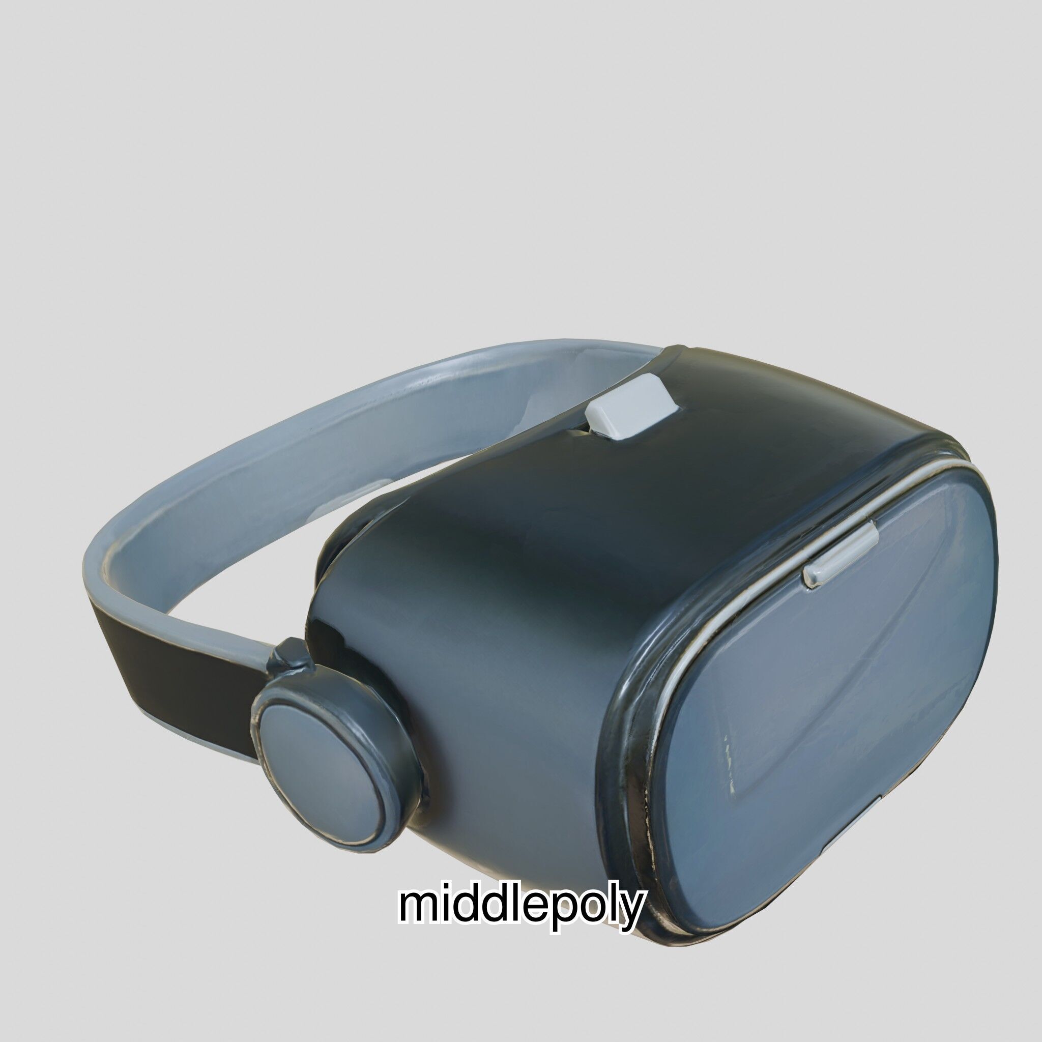 Ultra-Realistic Virtual Reality Headset Model Low-poly 3D model_22