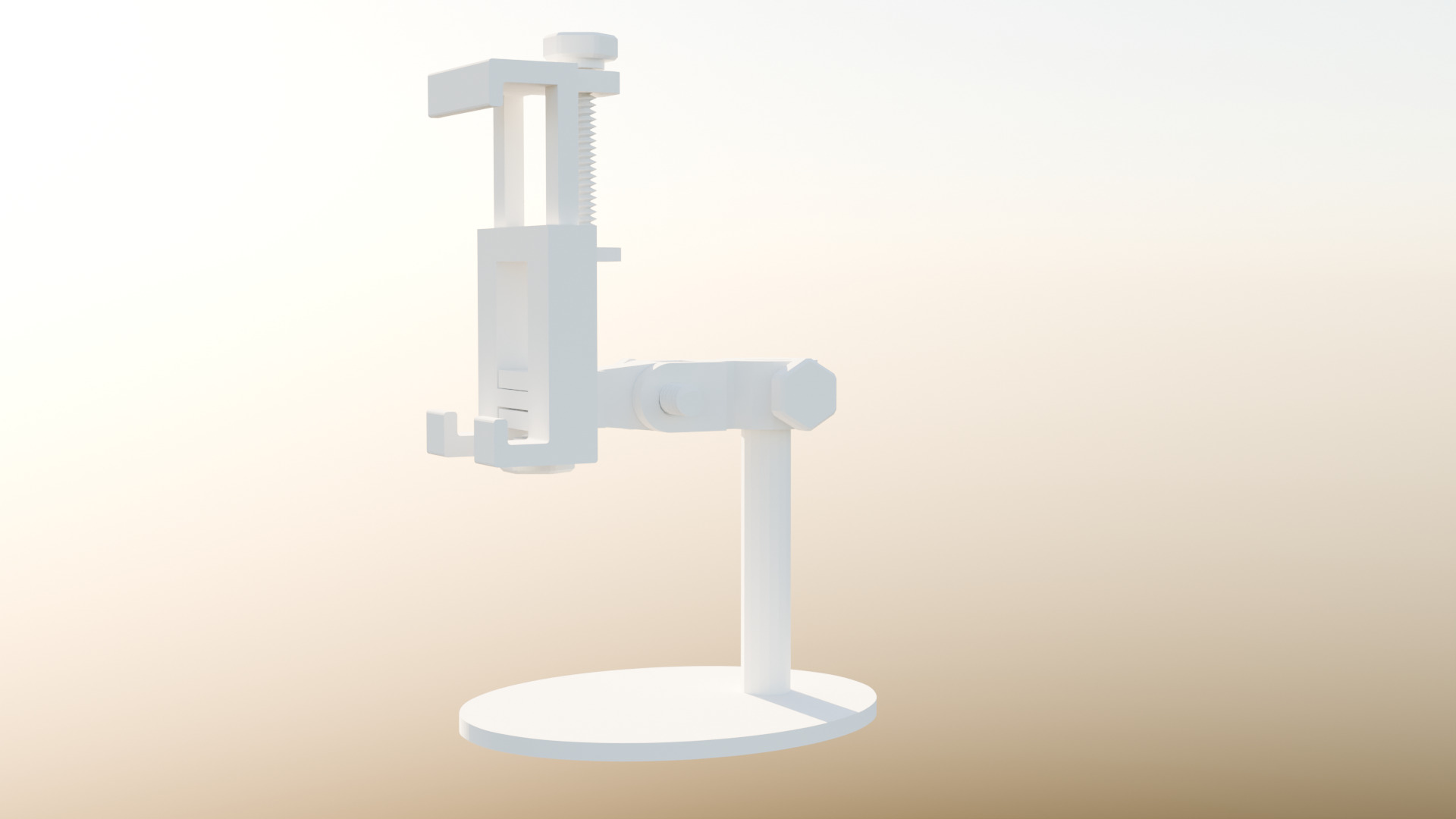 PHONE HOLDER STAND SUITABLE FOR 3D PRINTING 3D print model_2