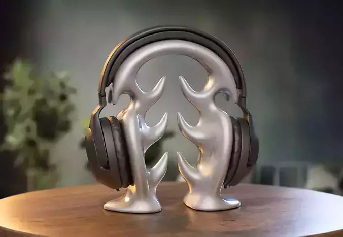 Modern Minimal Headphone Stand Headset Stand