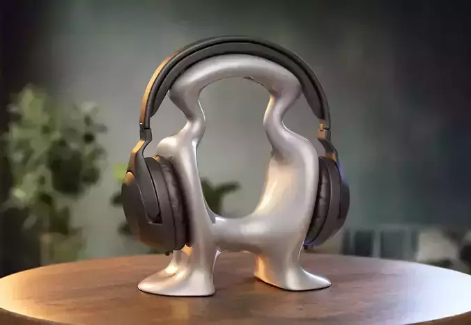 Modern Minimal Headphone Stand Headset Stand