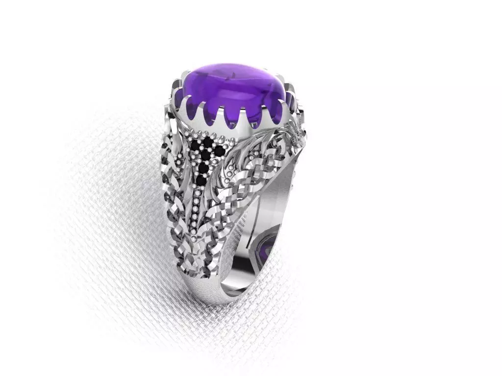 luxry ring Free 3D print model_0