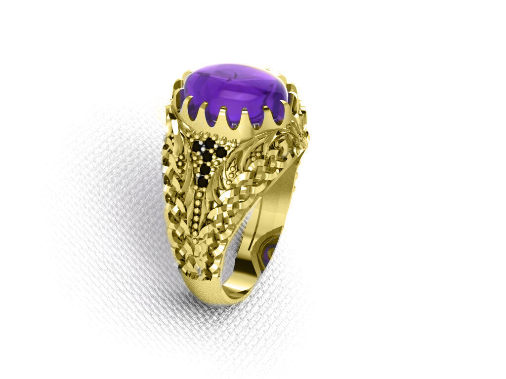 luxry ring Free 3D print model_1