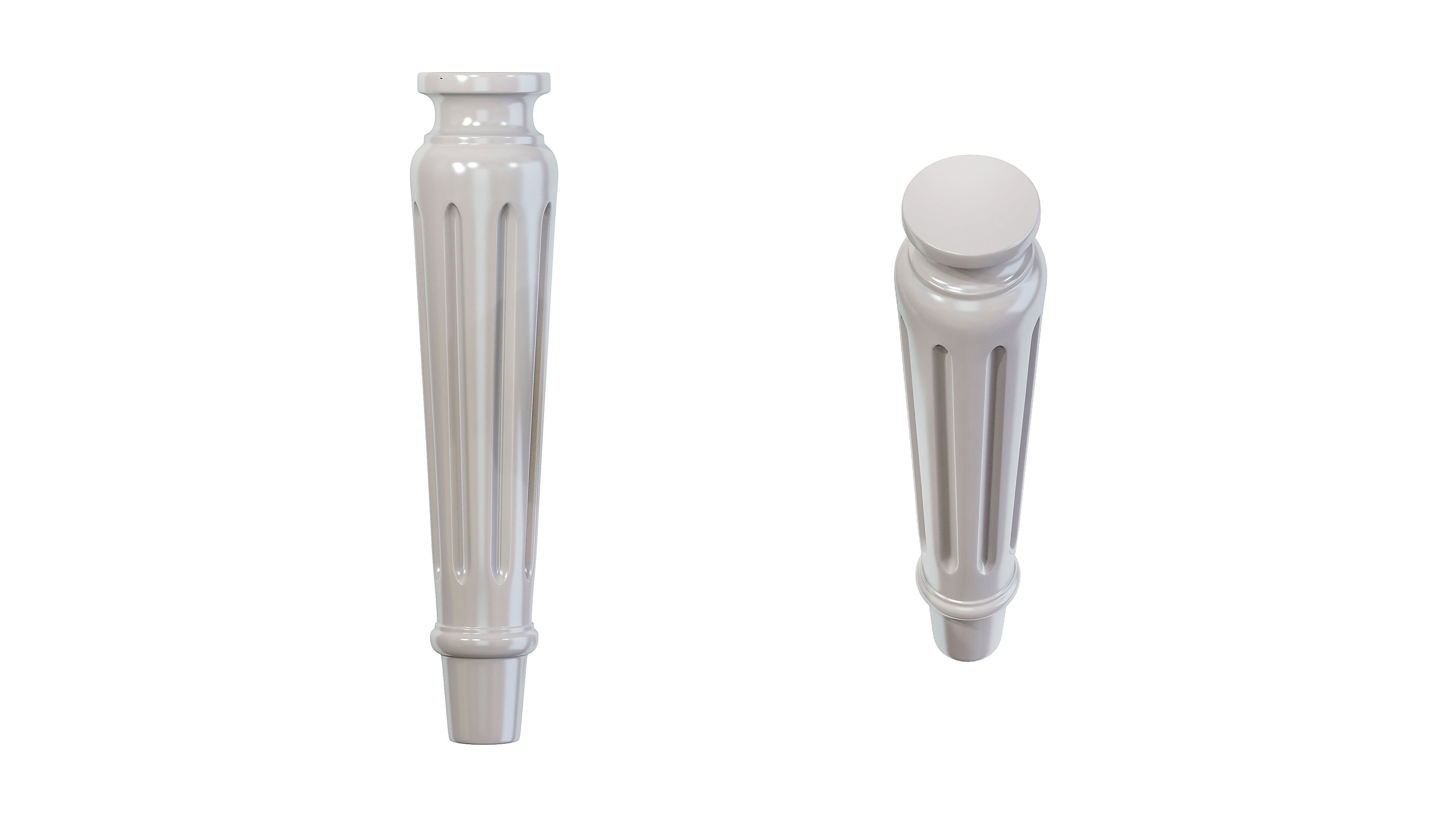 Classic leg 086 3D model_4