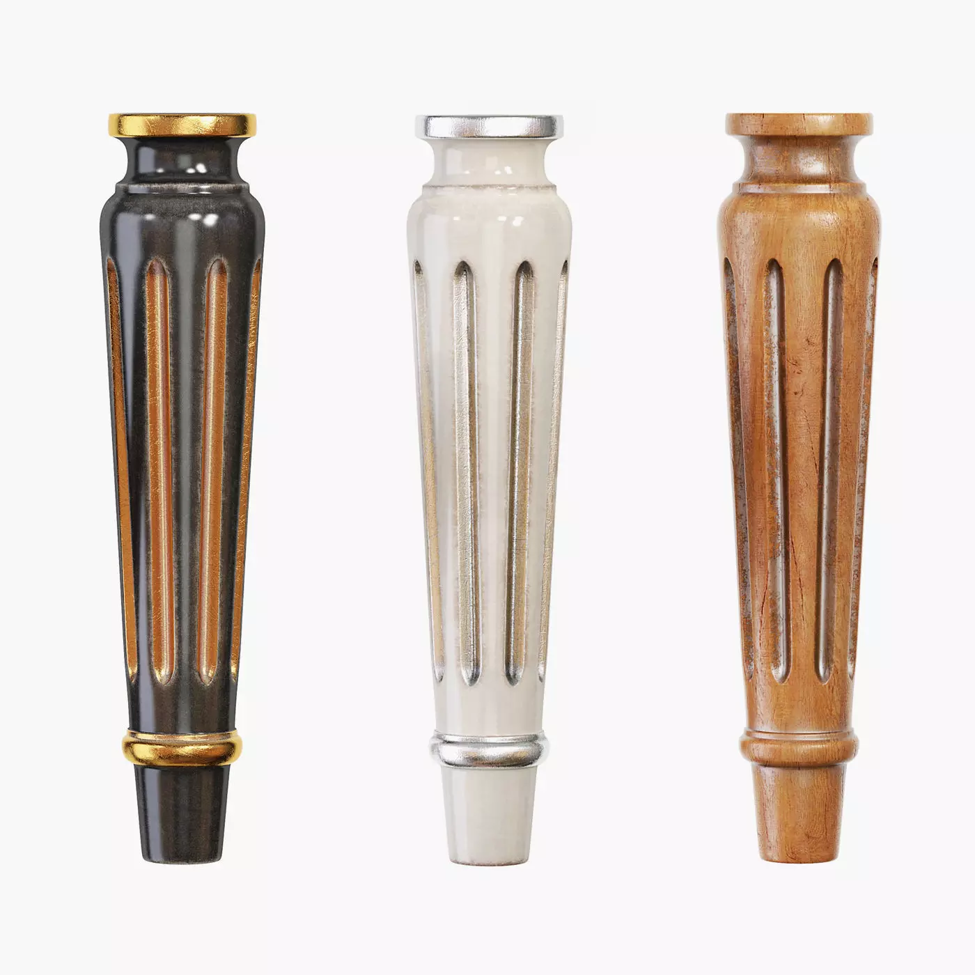 Classic leg 086 3D model_0