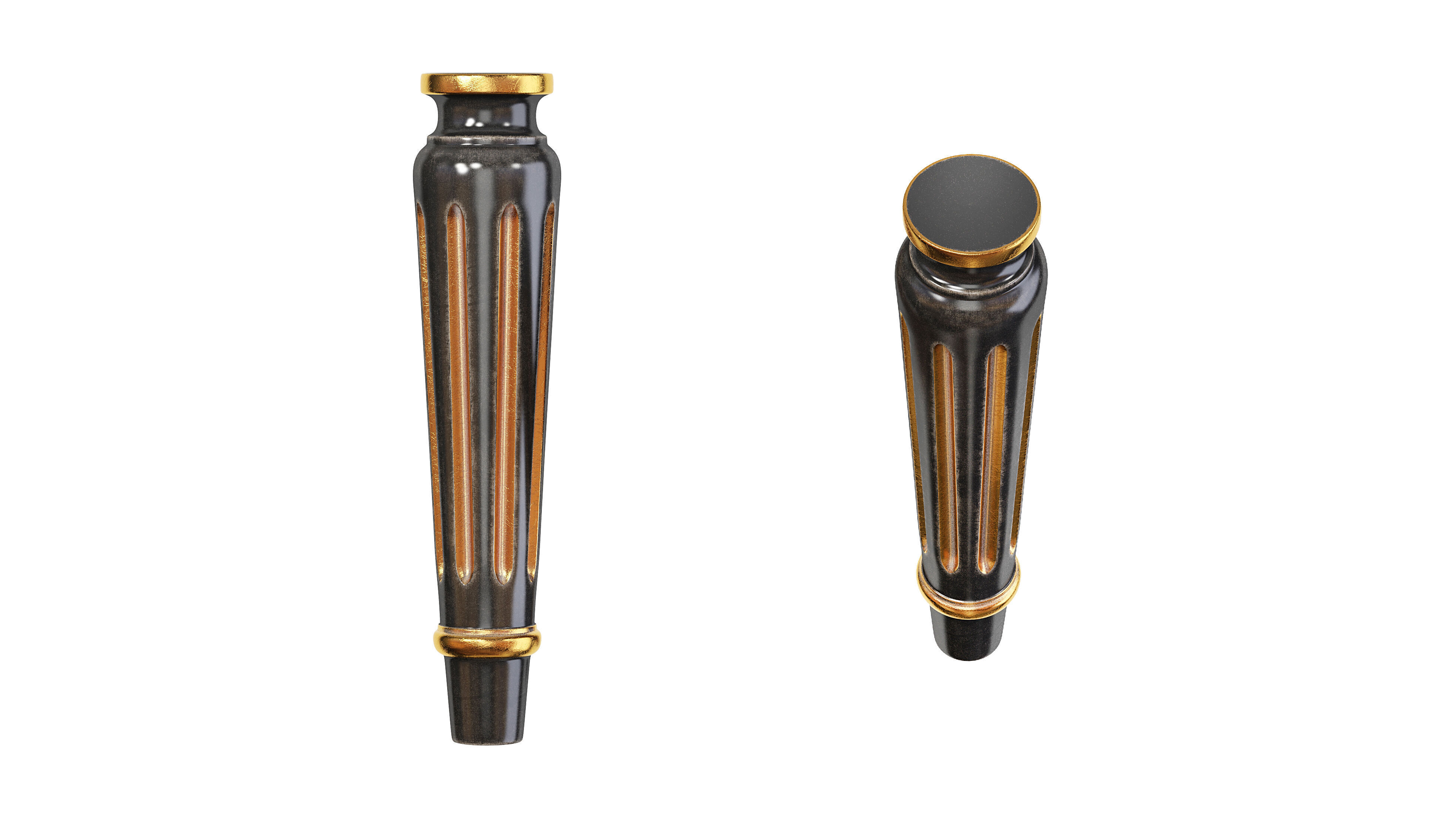 Classic leg 086 3D model_1