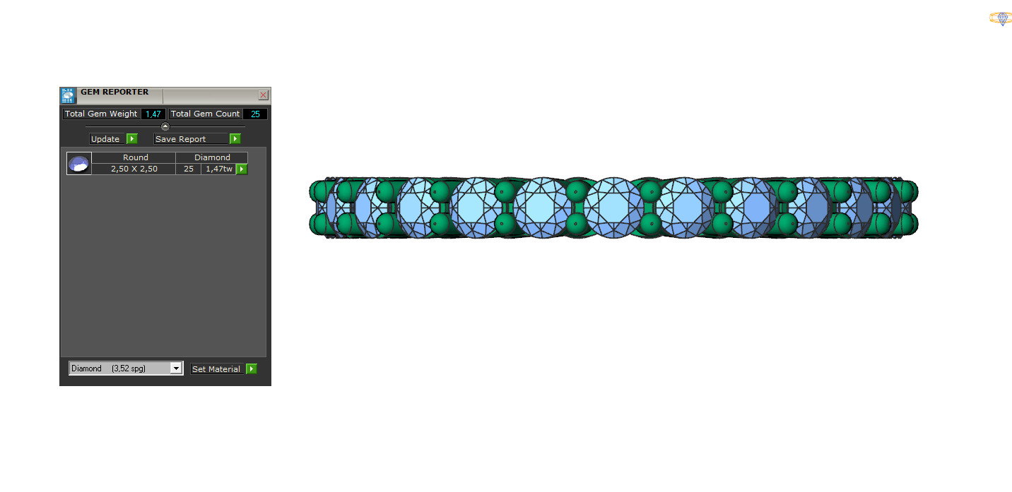 Full Enternity ring style 2 3D print model_7