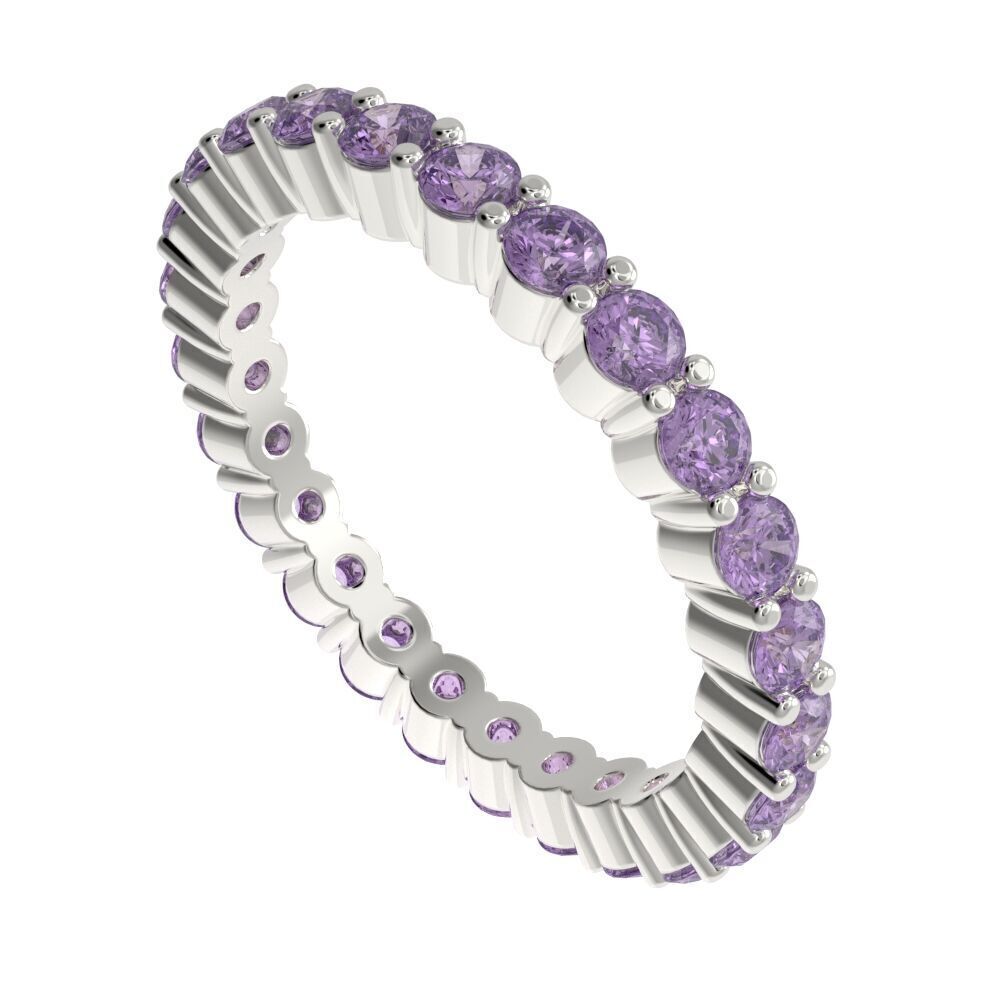 Full Enternity ring style 2 3D print model_12