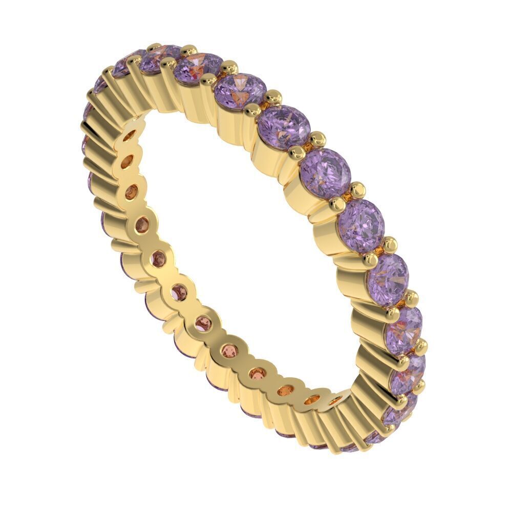 Full Enternity ring style 2 3D print model_18