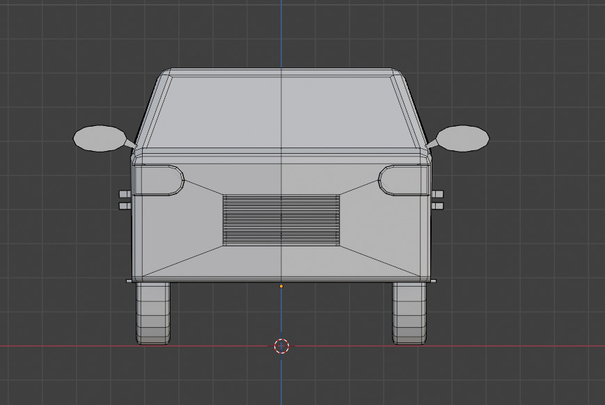 low poly jeep redy for games engine Low-poly 3D model_8