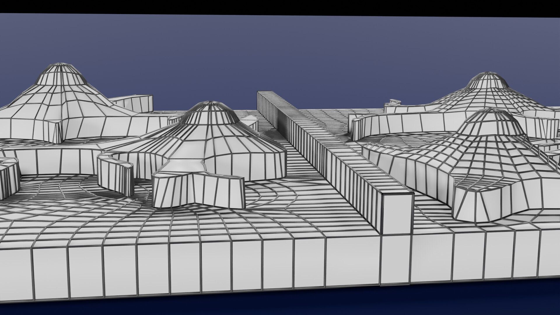 Alzheimer disease microscopy changes brain Low-poly 3D model_66