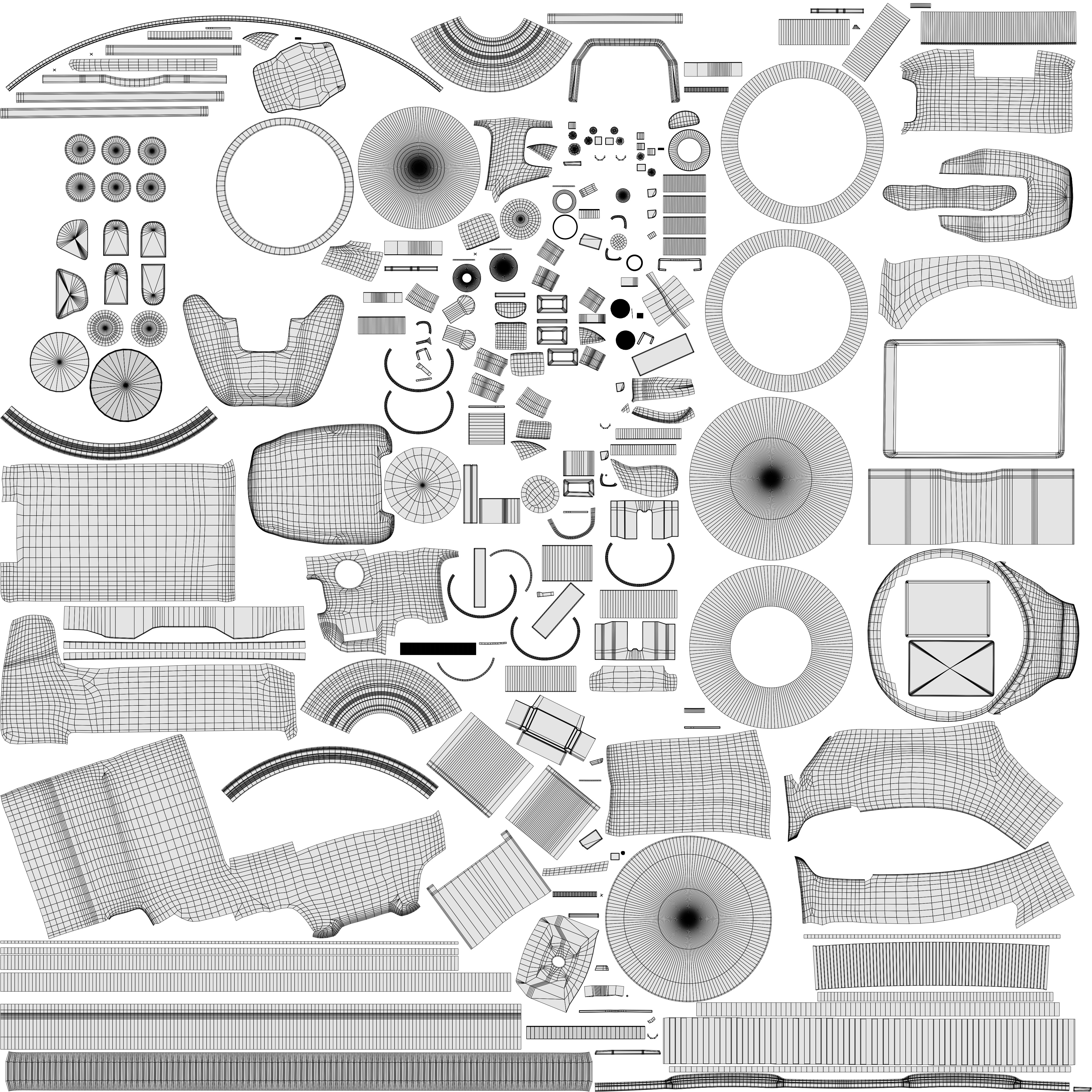 Canon EOS 200D Digital SLR Camera Low-poly 3D model_15
