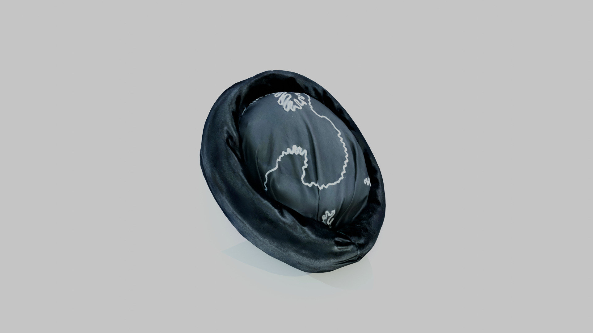 Turban 1806 Amamah 3D Scanned Model Low-poly 3D model_5
