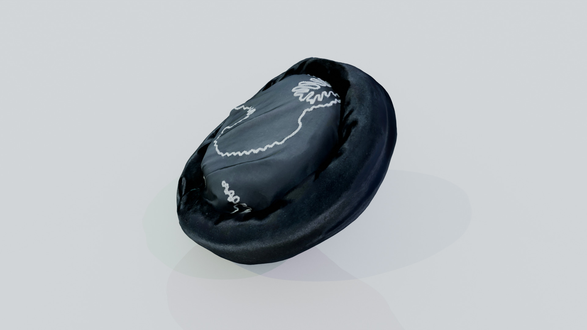 Turban 1806 Amamah 3D Scanned Model Low-poly 3D model_6