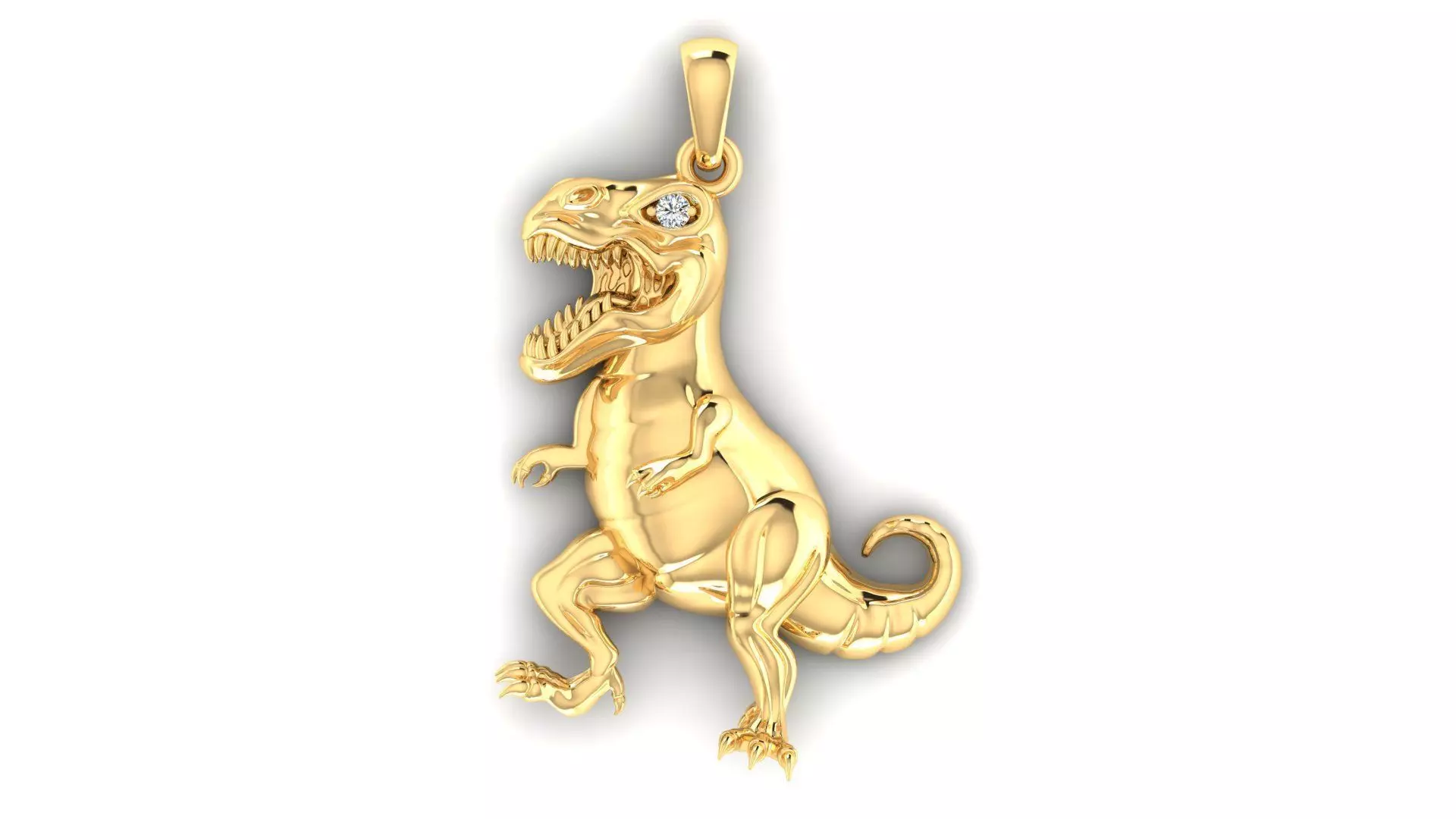 T-Rex Pendant Jewelry 3D print model