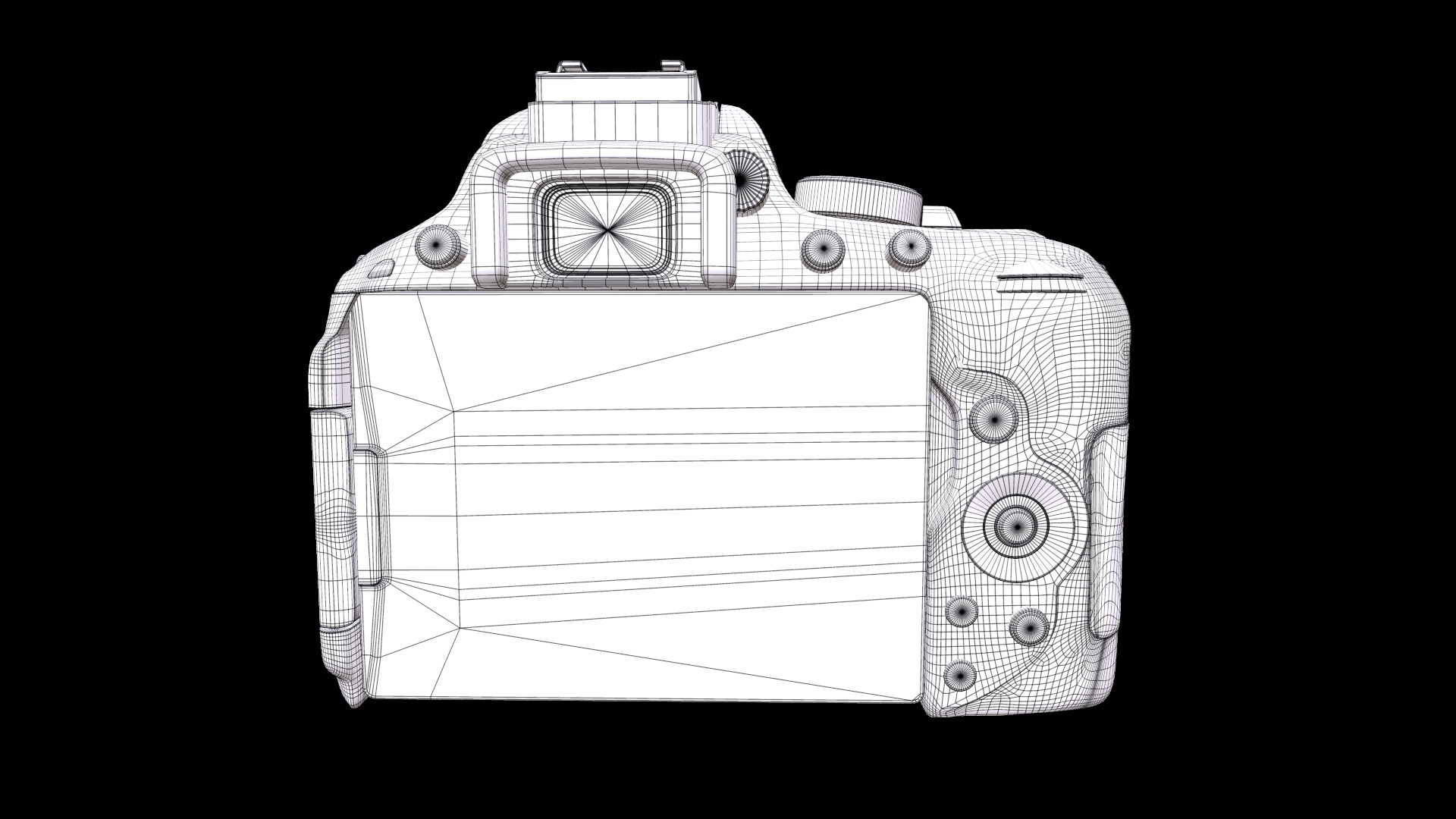 Nikon D5300  Nikkor 18 105 VR  SD 8GB Lexar Premium Low-poly 3D model_10