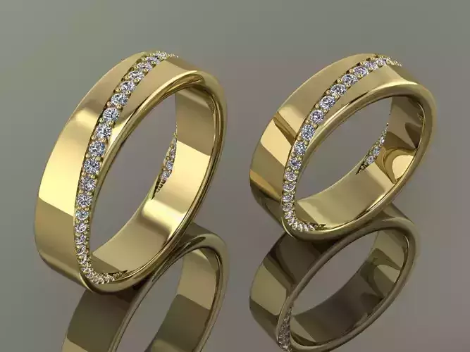 Wedding ring  gold 