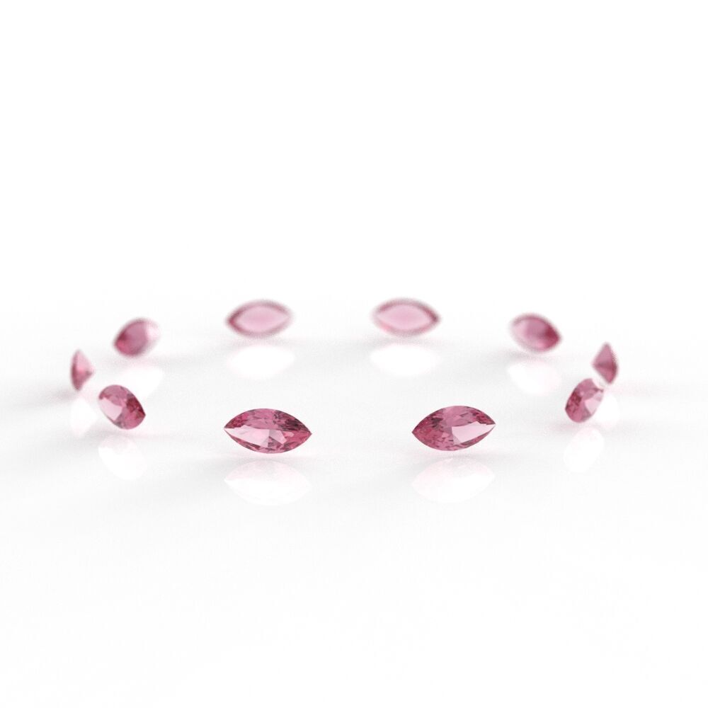 Full eternity ring style 4 3D print model_4