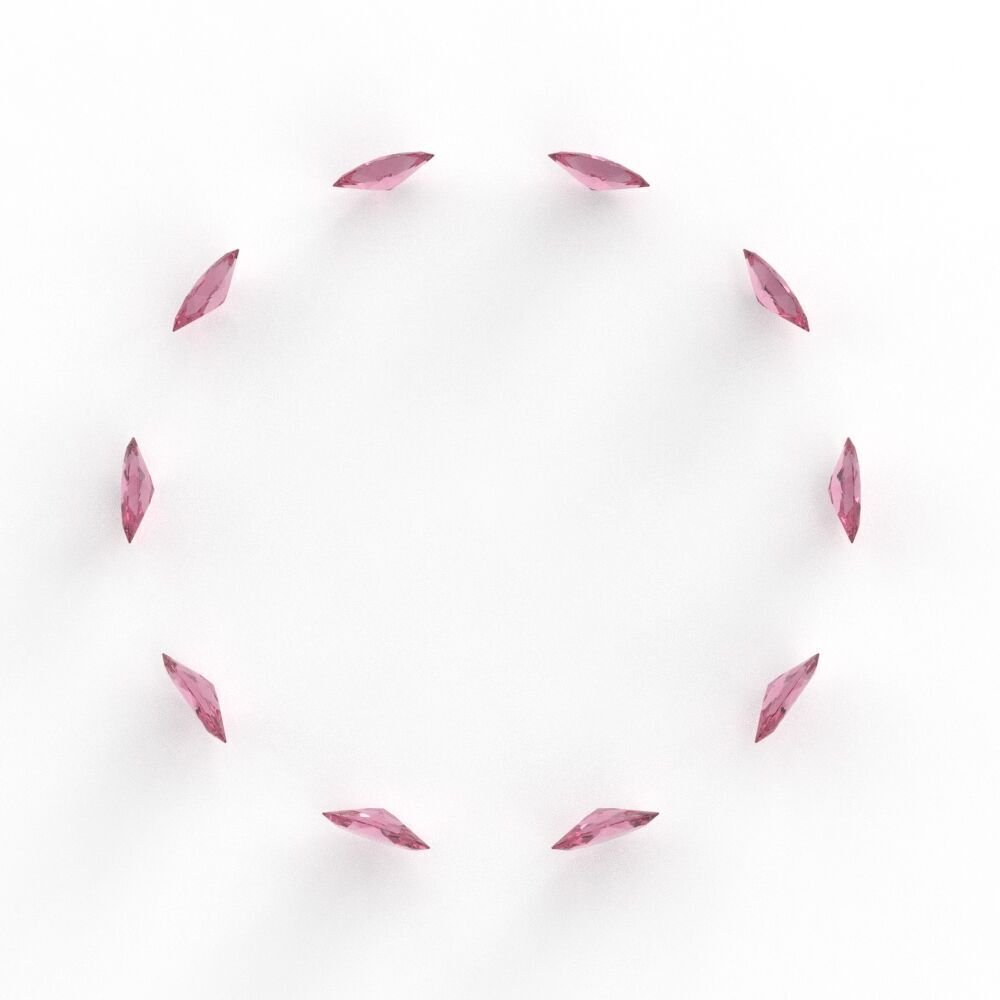 Full eternity ring style 4 3D print model_19