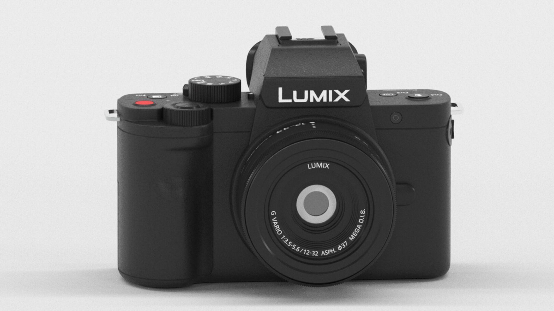 Panasonic LUMIX G100 4k Mirrorless Camera for Photo and Video Low-poly 3D model_1