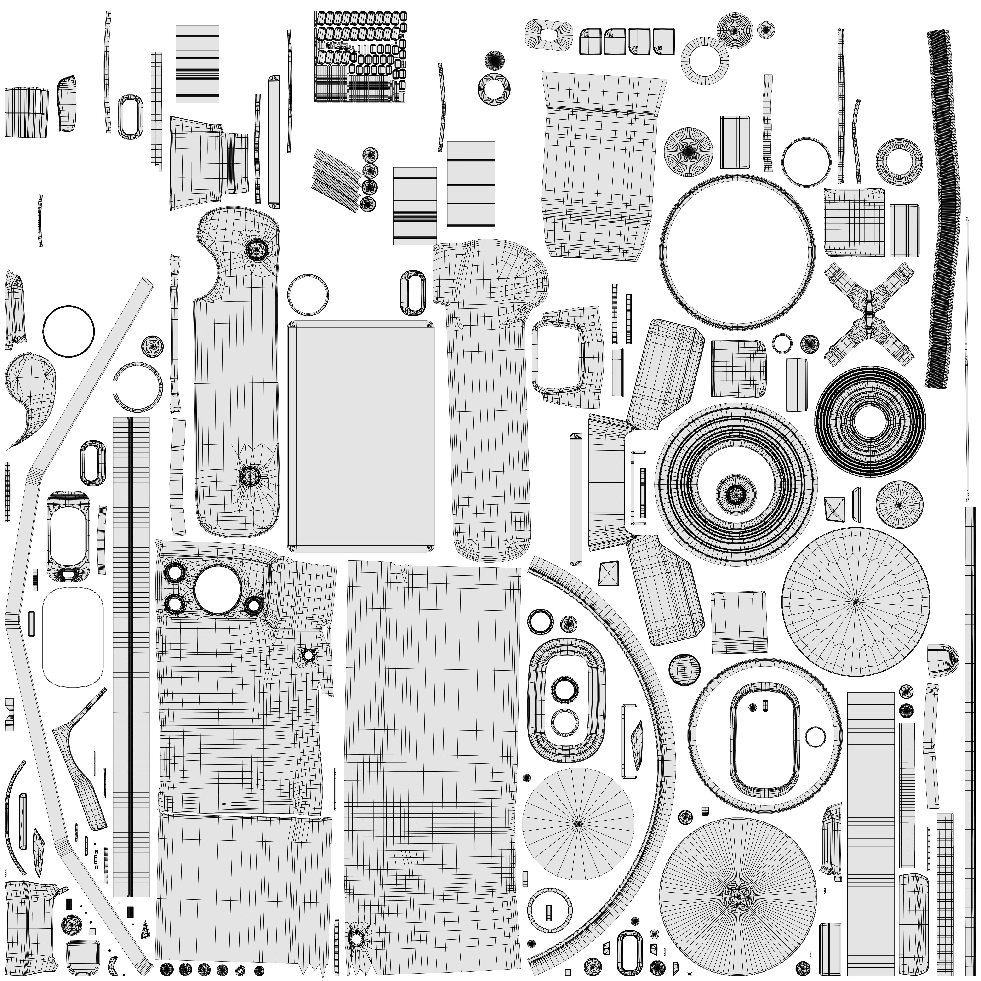Panasonic LUMIX G100 4k Mirrorless Camera for Photo and Video Low-poly 3D model_14