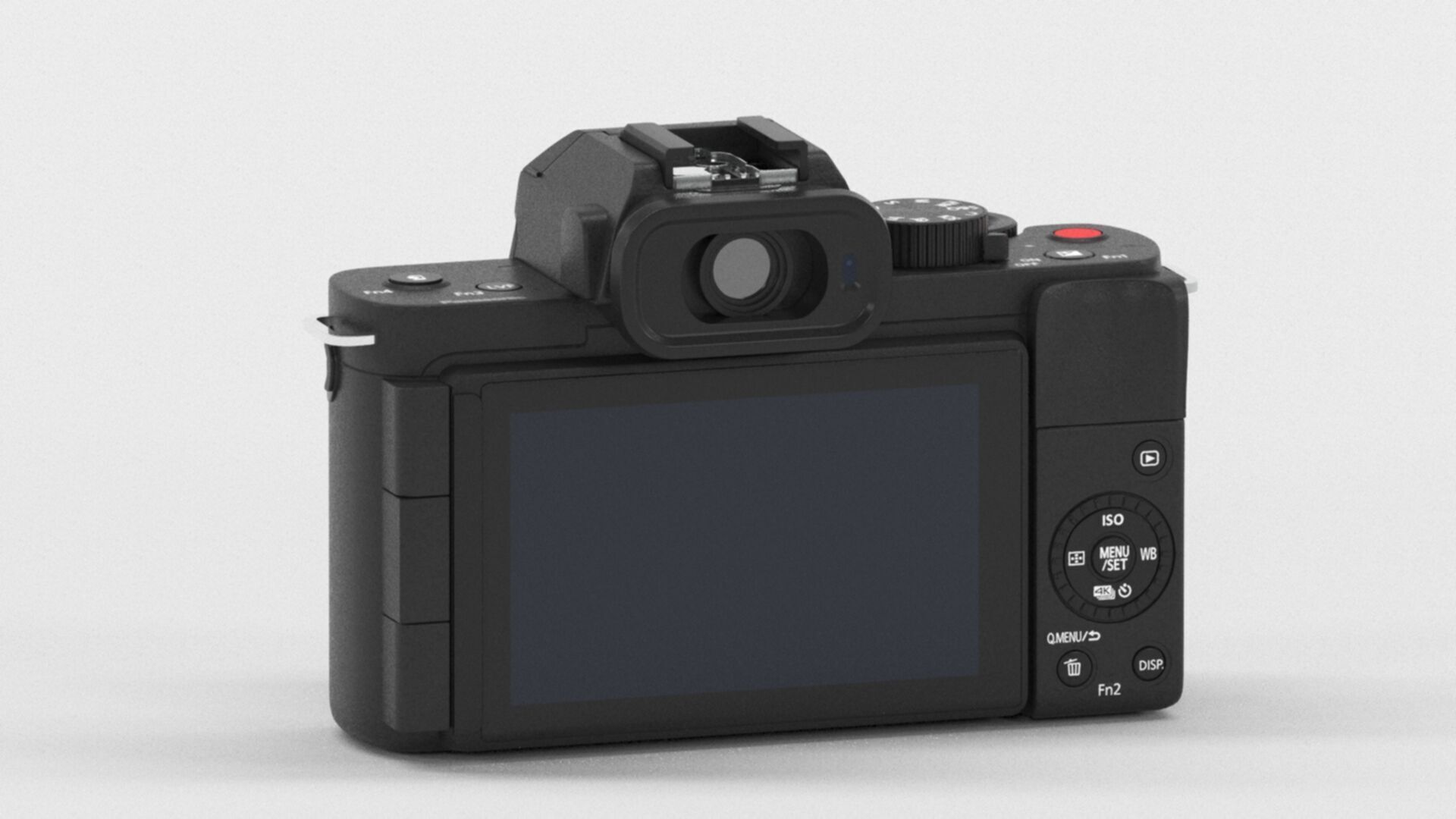 Panasonic LUMIX G100 4k Mirrorless Camera for Photo and Video Low-poly 3D model_5