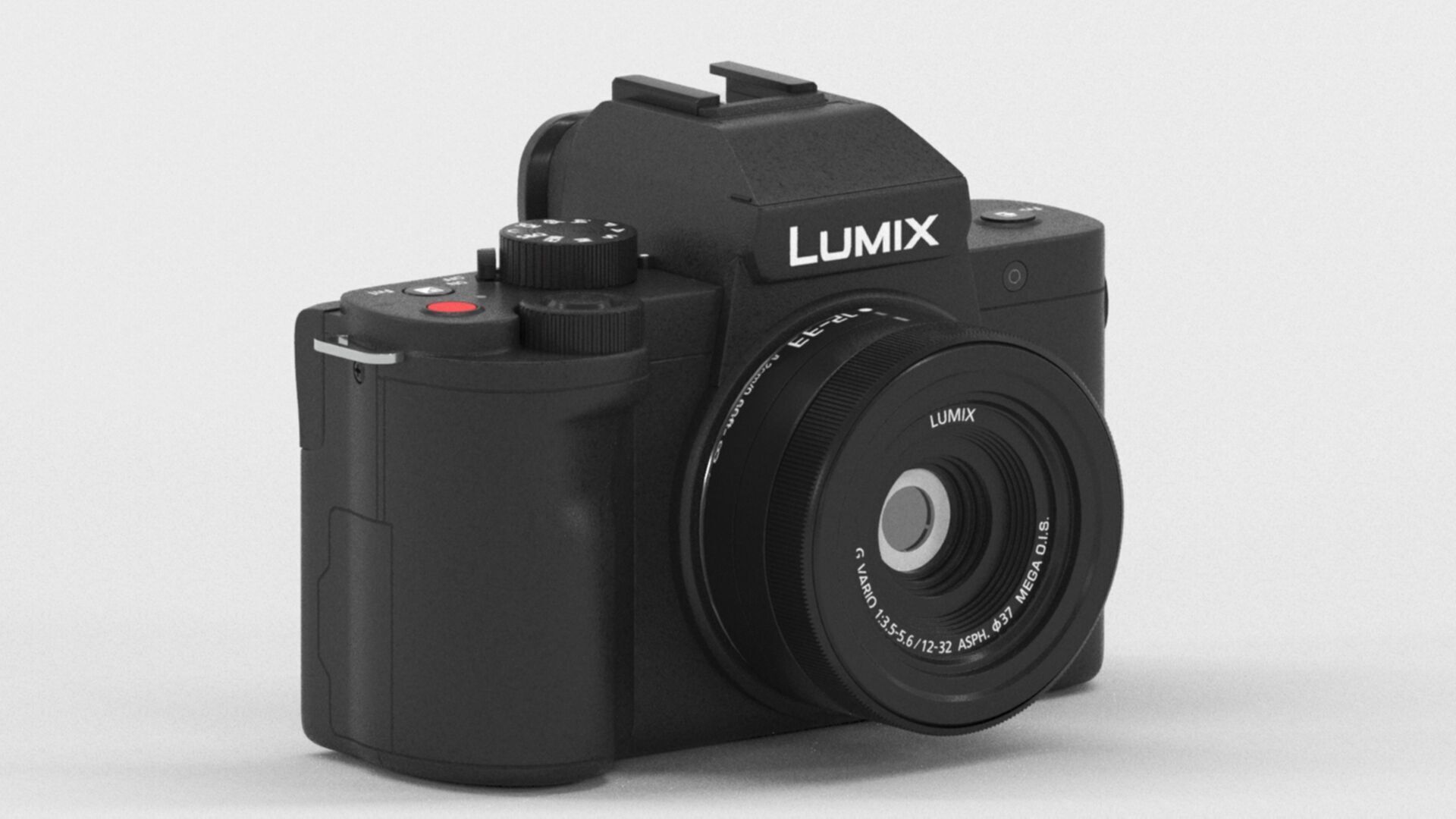 Panasonic LUMIX G100 4k Mirrorless Camera for Photo and Video Low-poly 3D model_2
